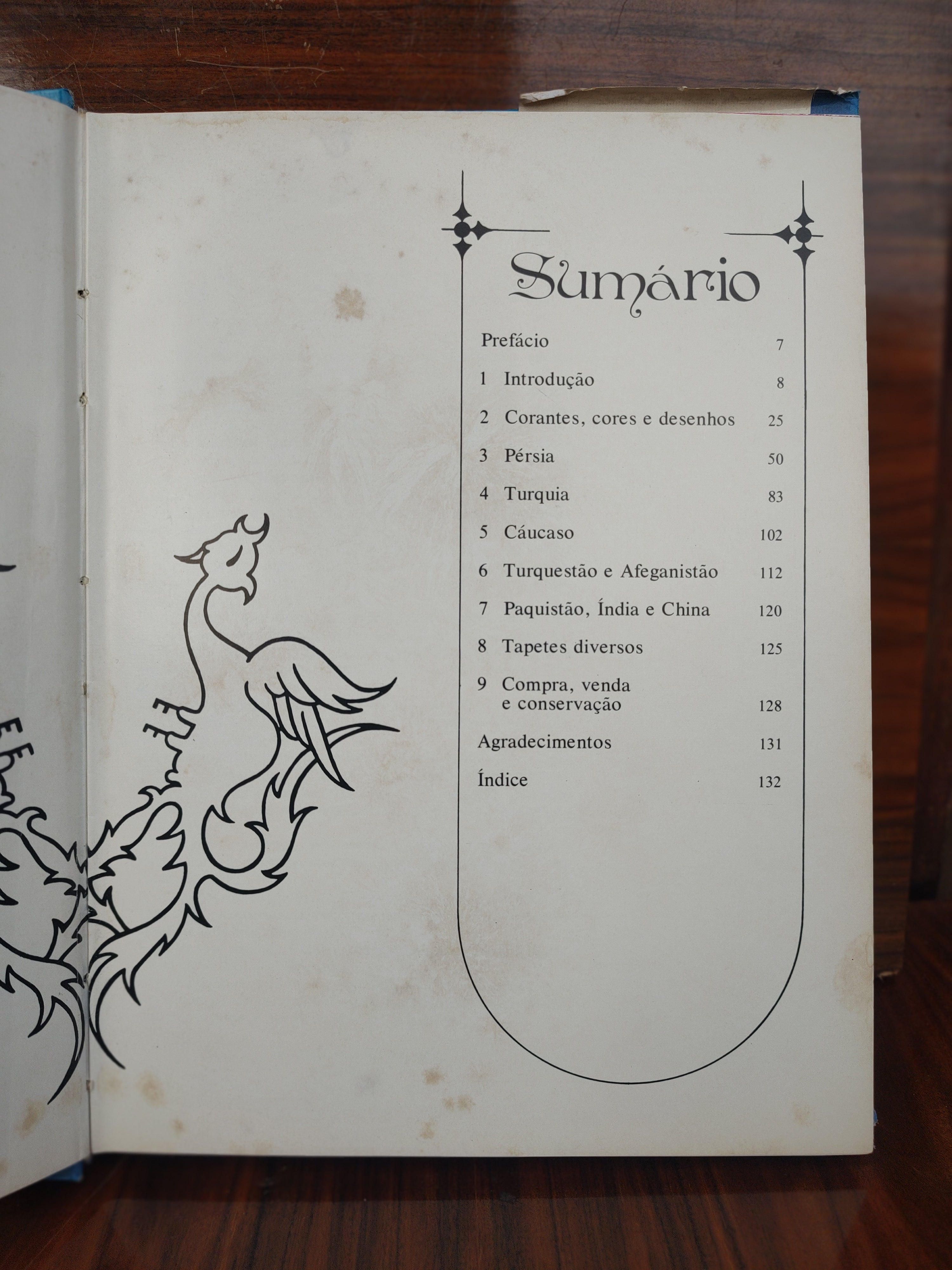 Livro "Tapetes Orientais - Manual de Identificação" de Ian Bennett  - 1986