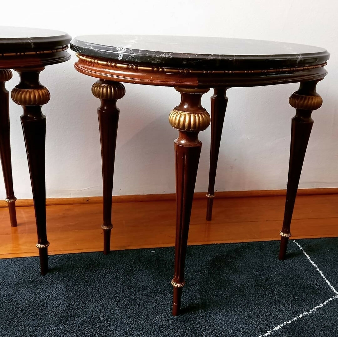 PAR DE MESAS LATERAIS FRANCESAS ANOS 50