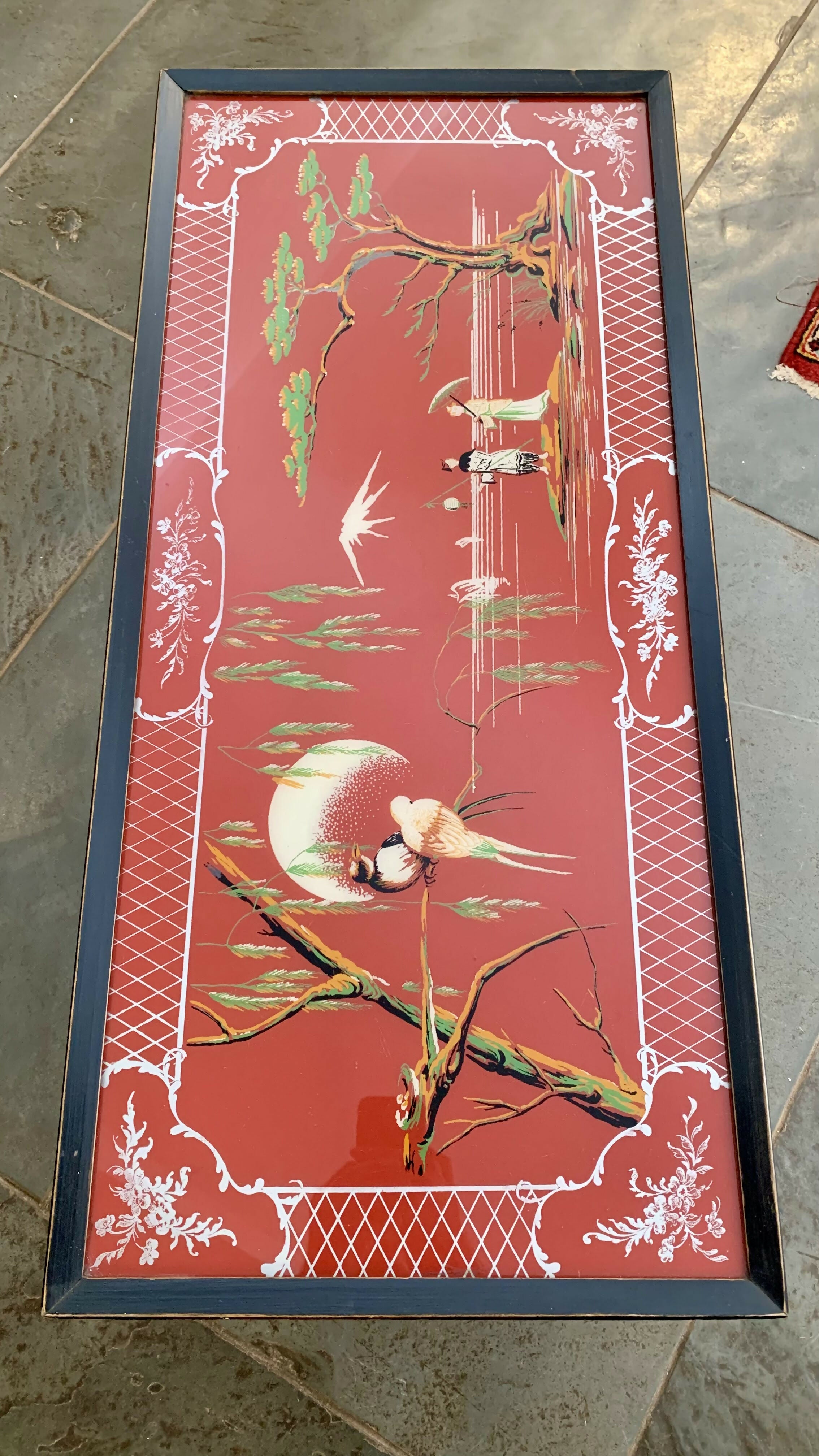 Mesa estilo Chinoiserie