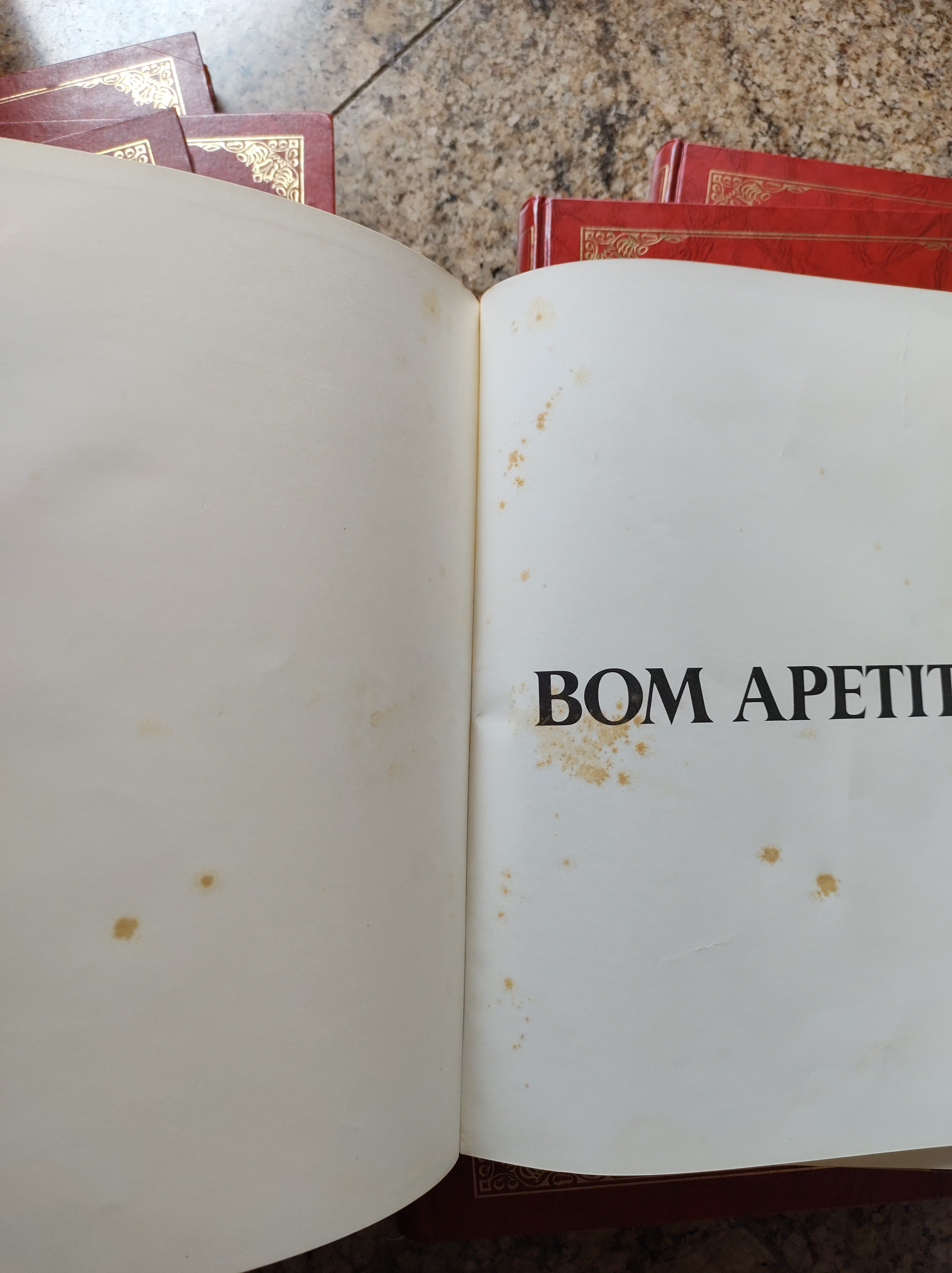 Coleção de livros de culinária Bom Apetite com 10 volumes + 2 extras- Anos 1971