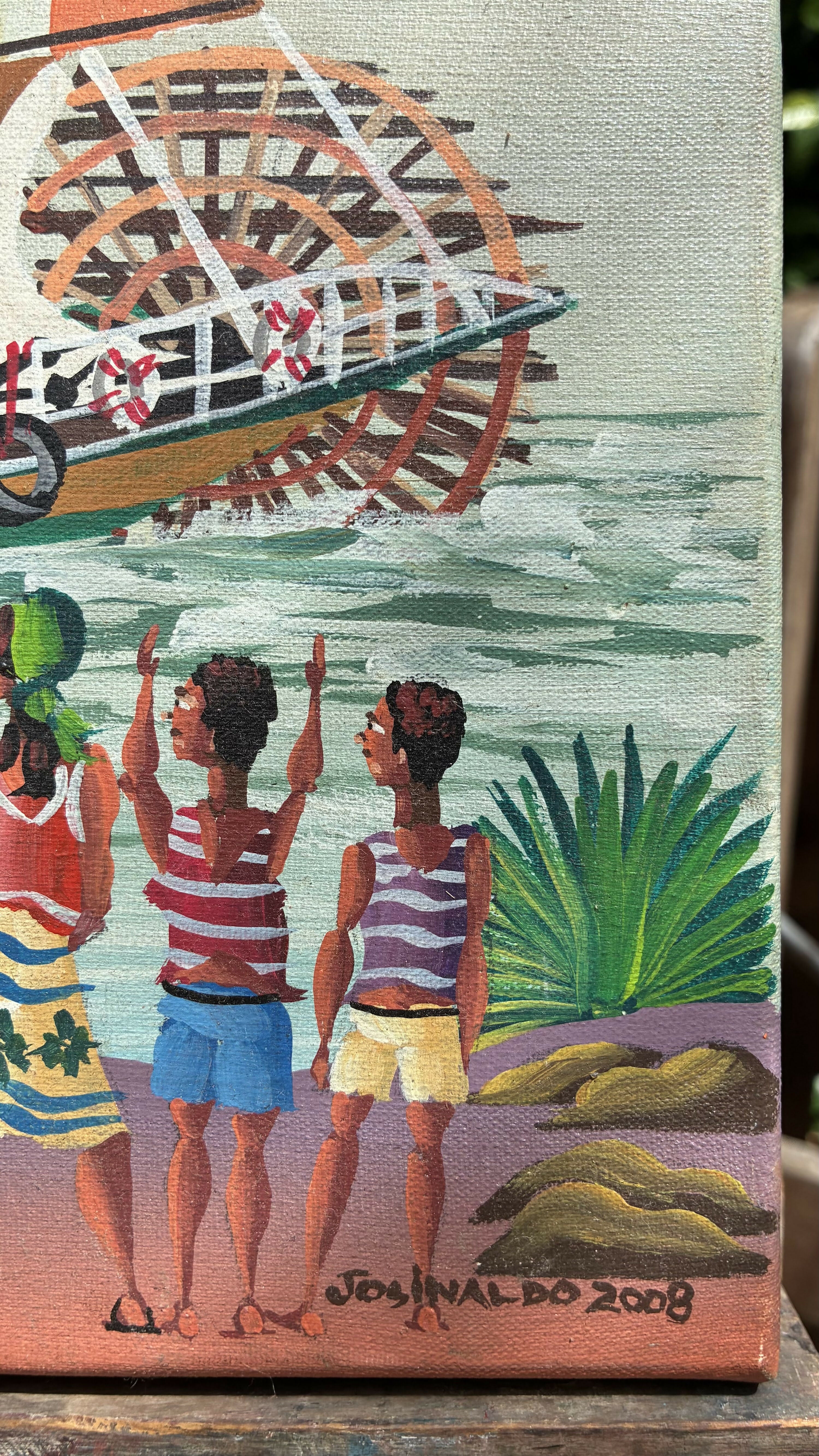 QUADRO ÓLEO SOBRE TELA ASSINADO