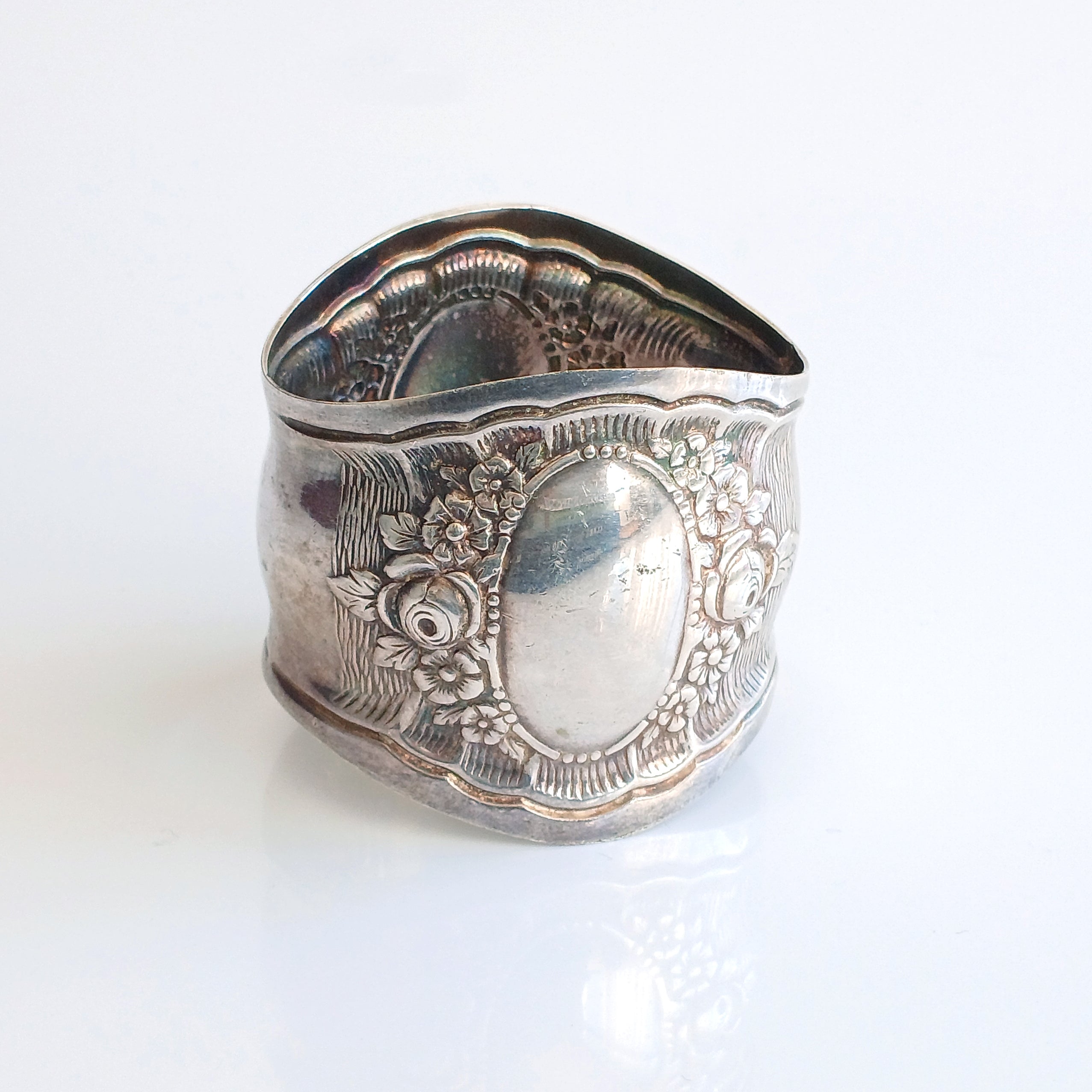 Porta Guardanapo Vintage Francês — Conjunto de Argolas Paris d&
