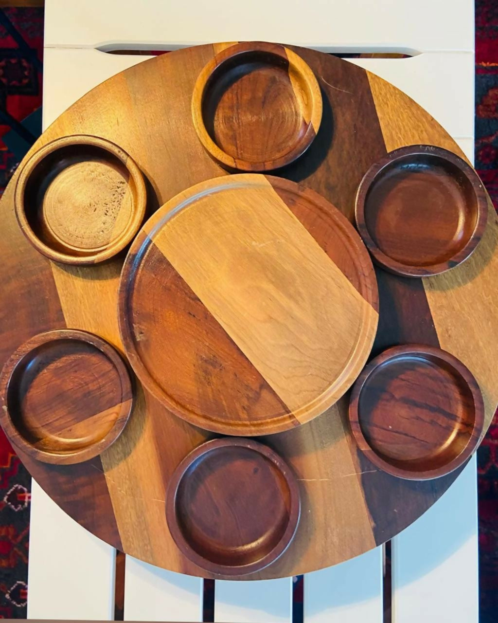 Petisqueira Tropic Art com 6 bowls (DMPS_063)