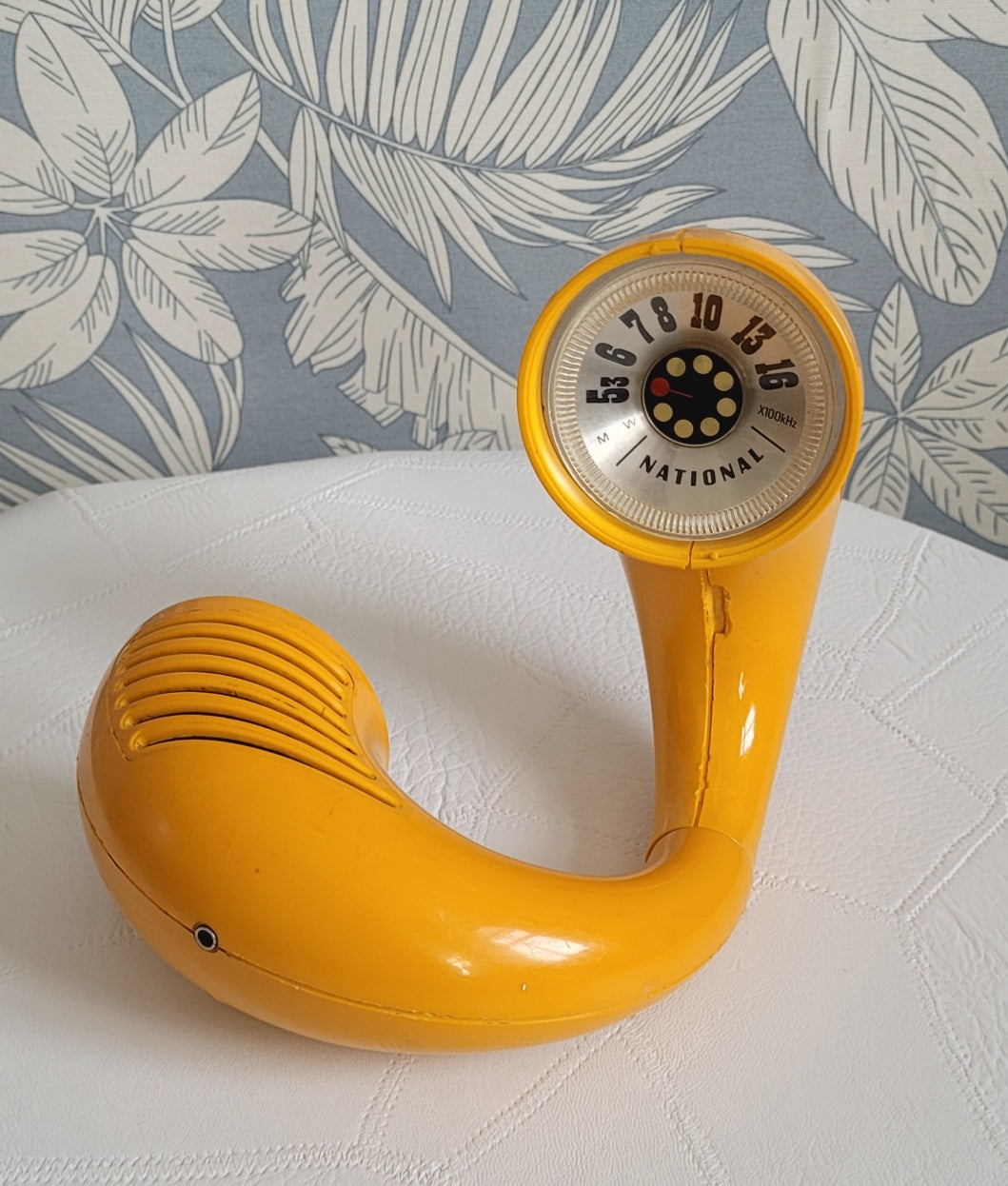 Rádio National Panasonic Toot-a-Loop Amarelo 1972