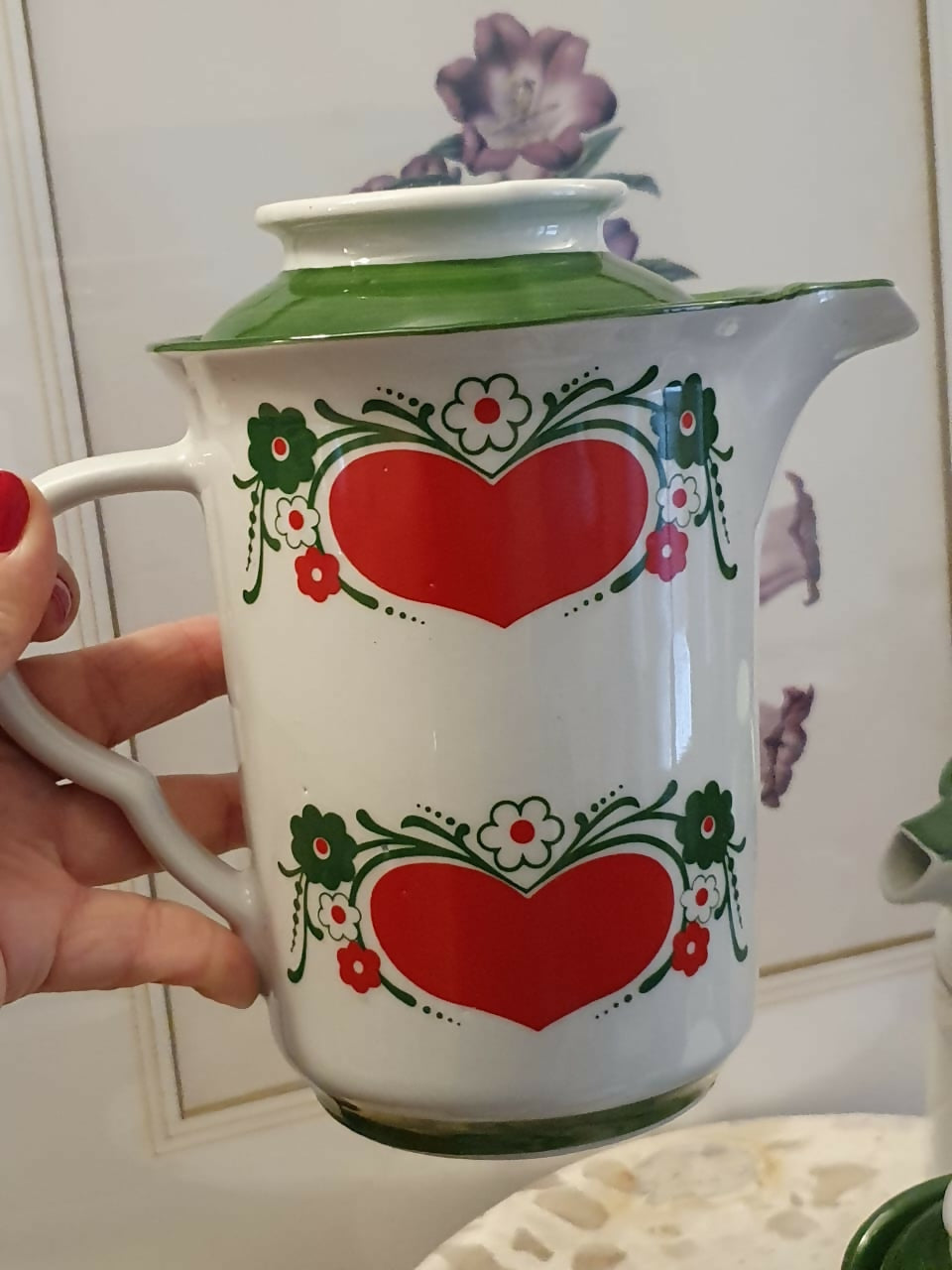 Conjunto para chá e café raro de 11 peças Ars Bohemia Szakmary
