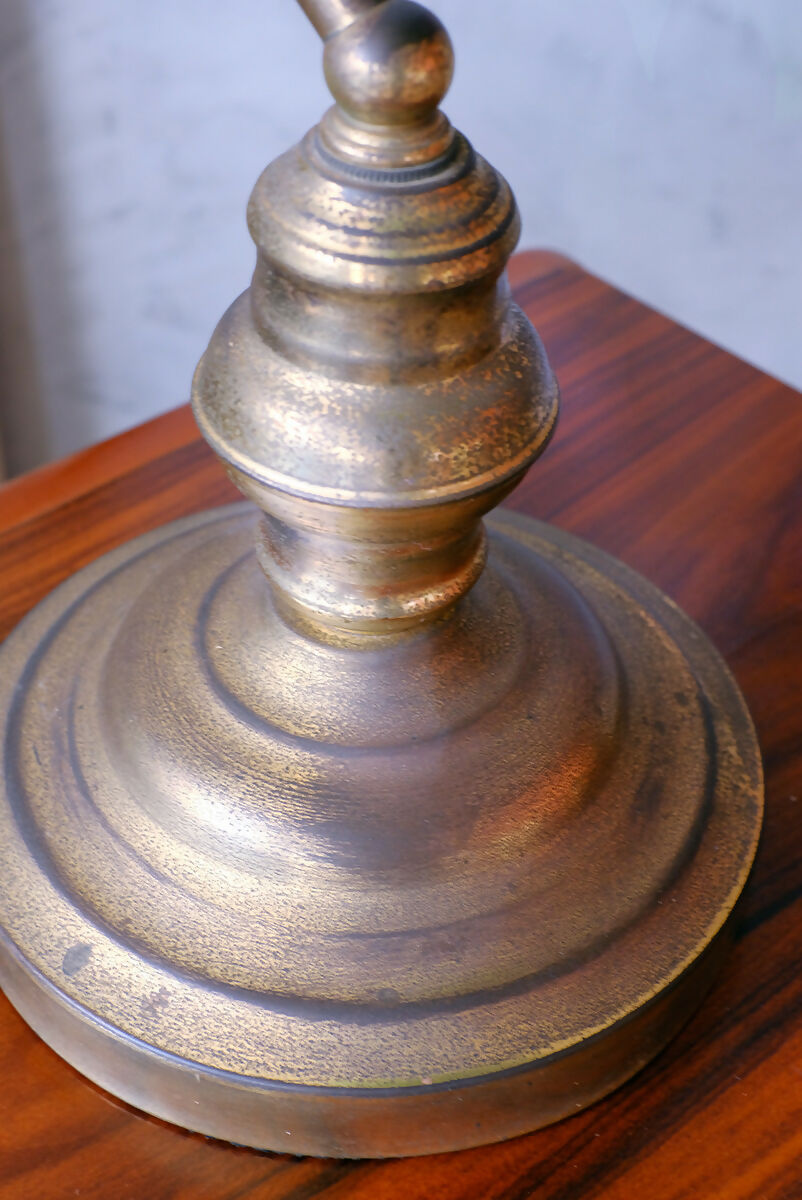 Luminária antiga Banker