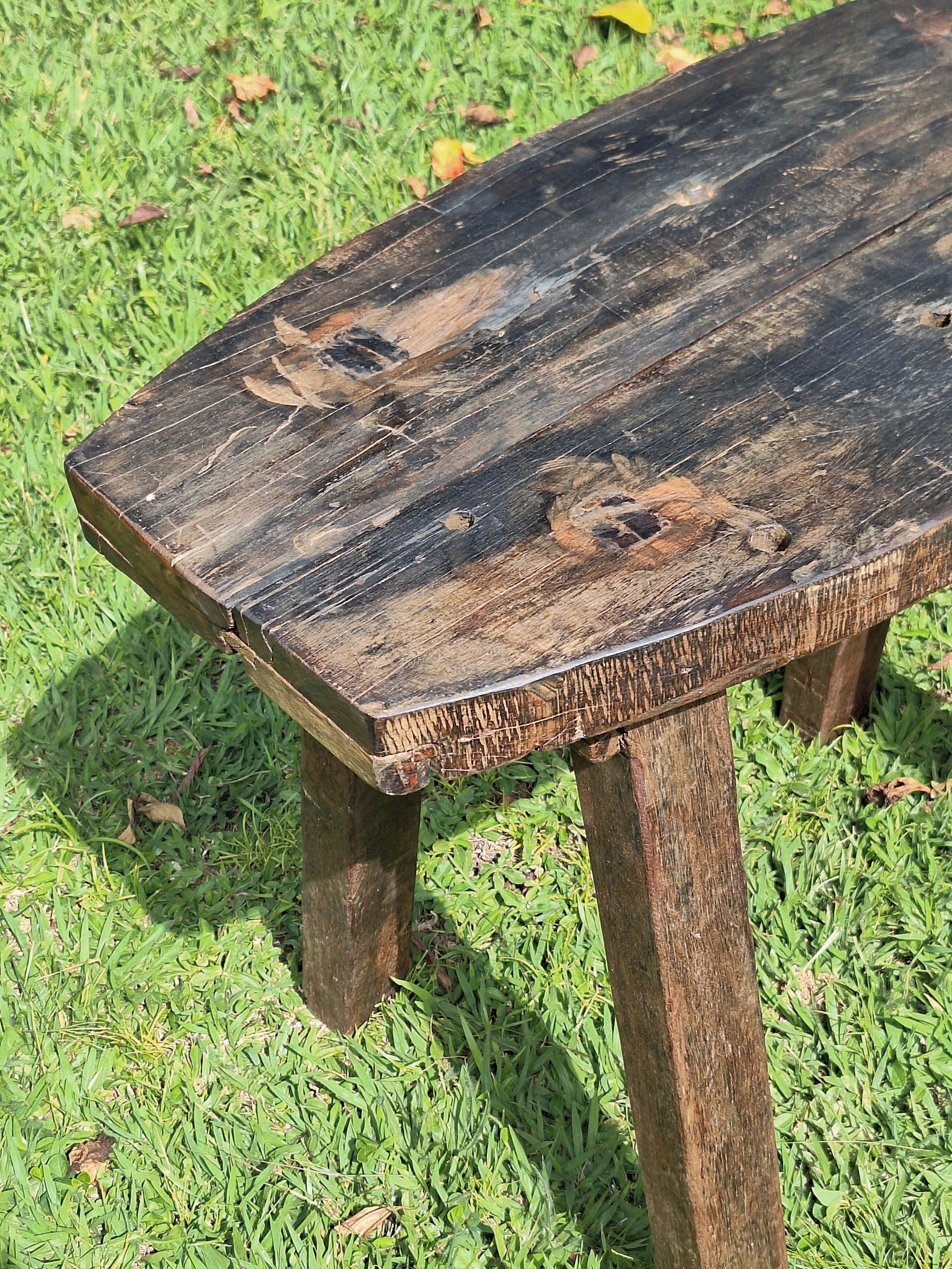 Mesa de Apoio Madeira Maciça Garimpo Mineiro