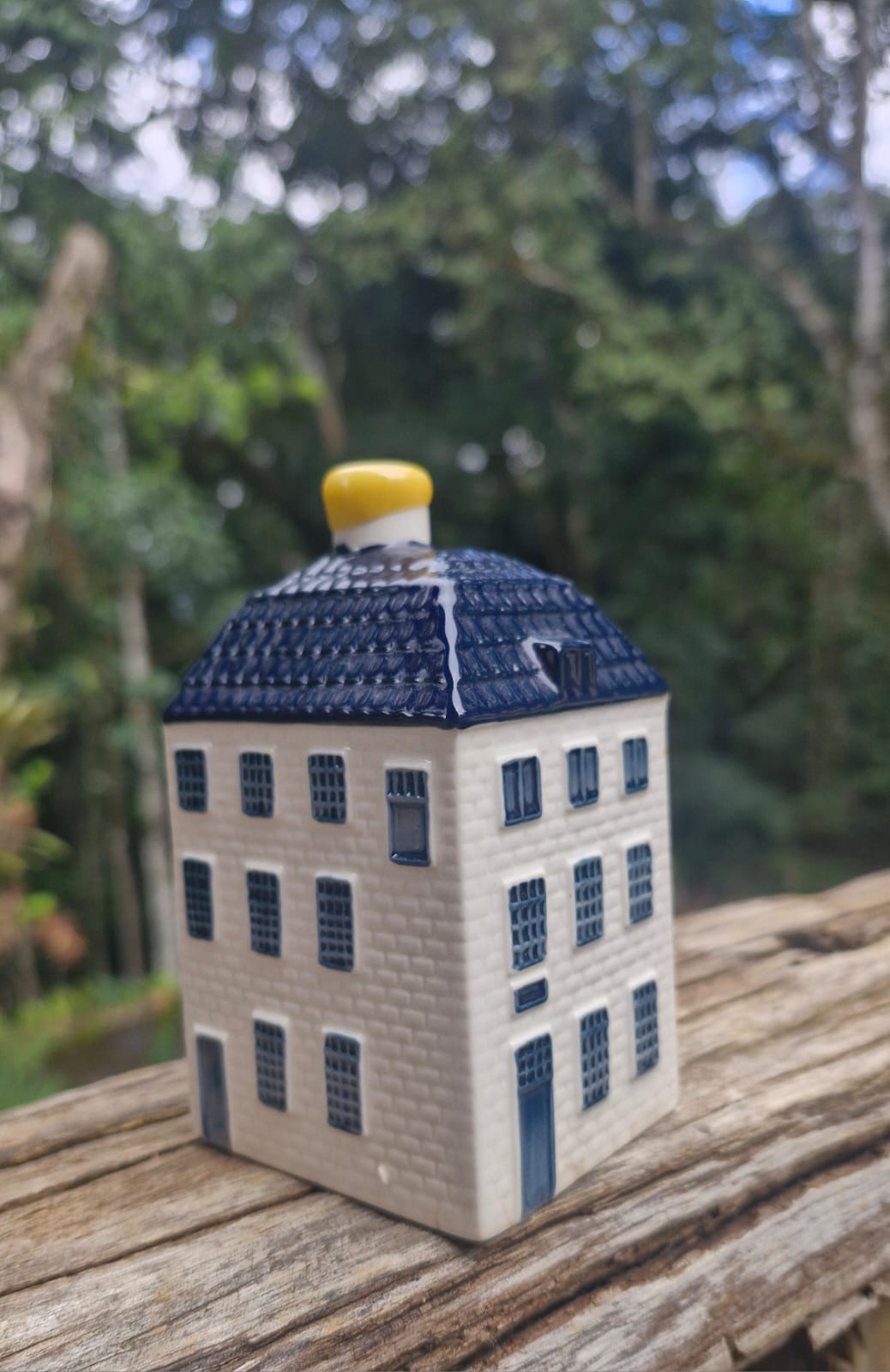 Rara Miniatura Casinha Holandesa KLM Bols Delft Nº 55