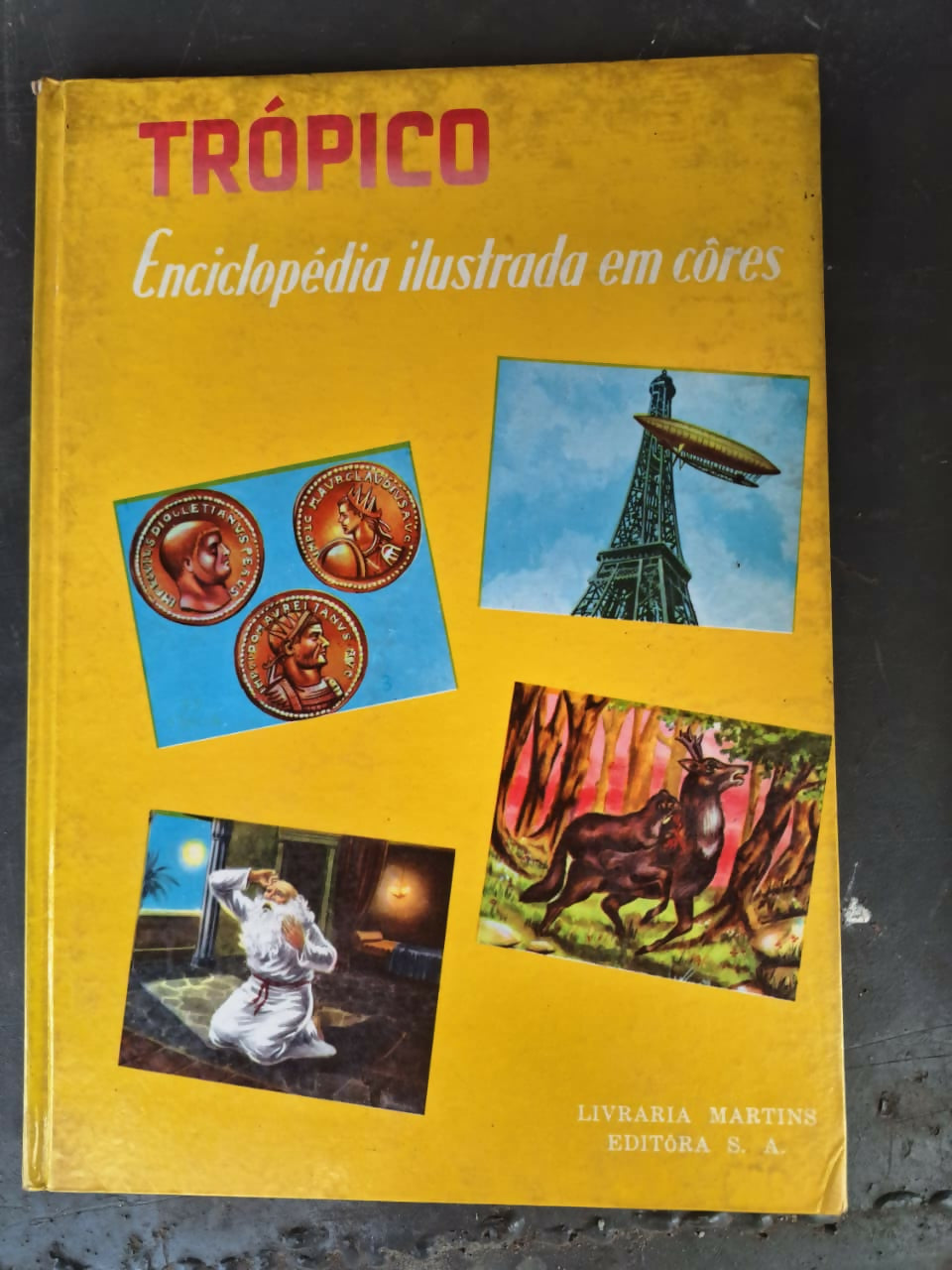 Coleção 16 Livros Enciclopédia Antiga