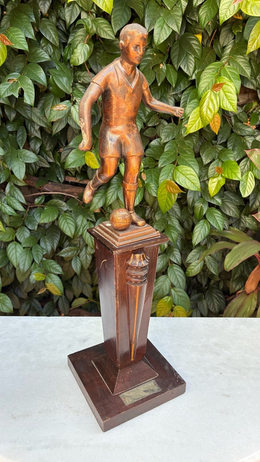 Troféu de Futebol Antigo