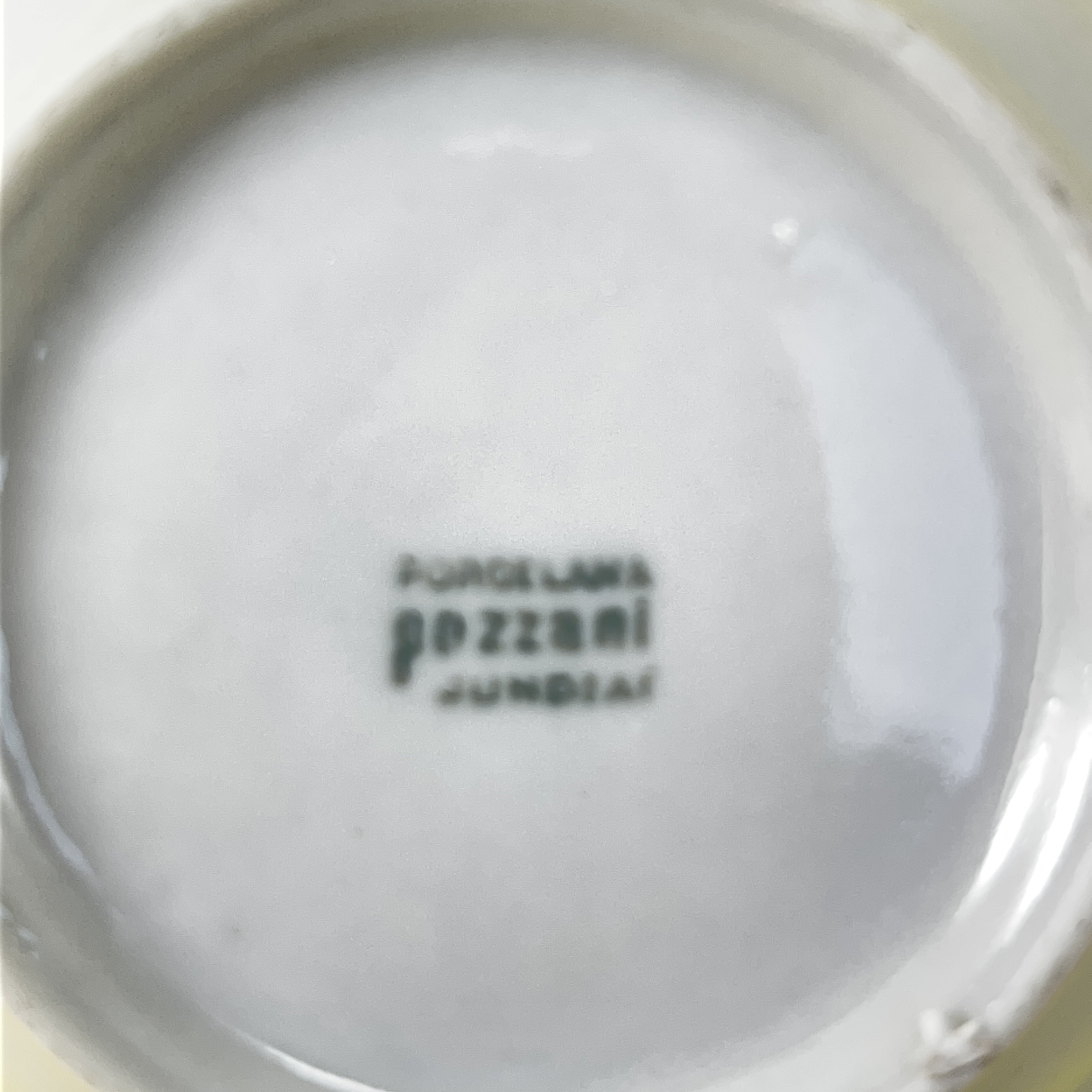 Porcelana Pozzani Jogo de chá