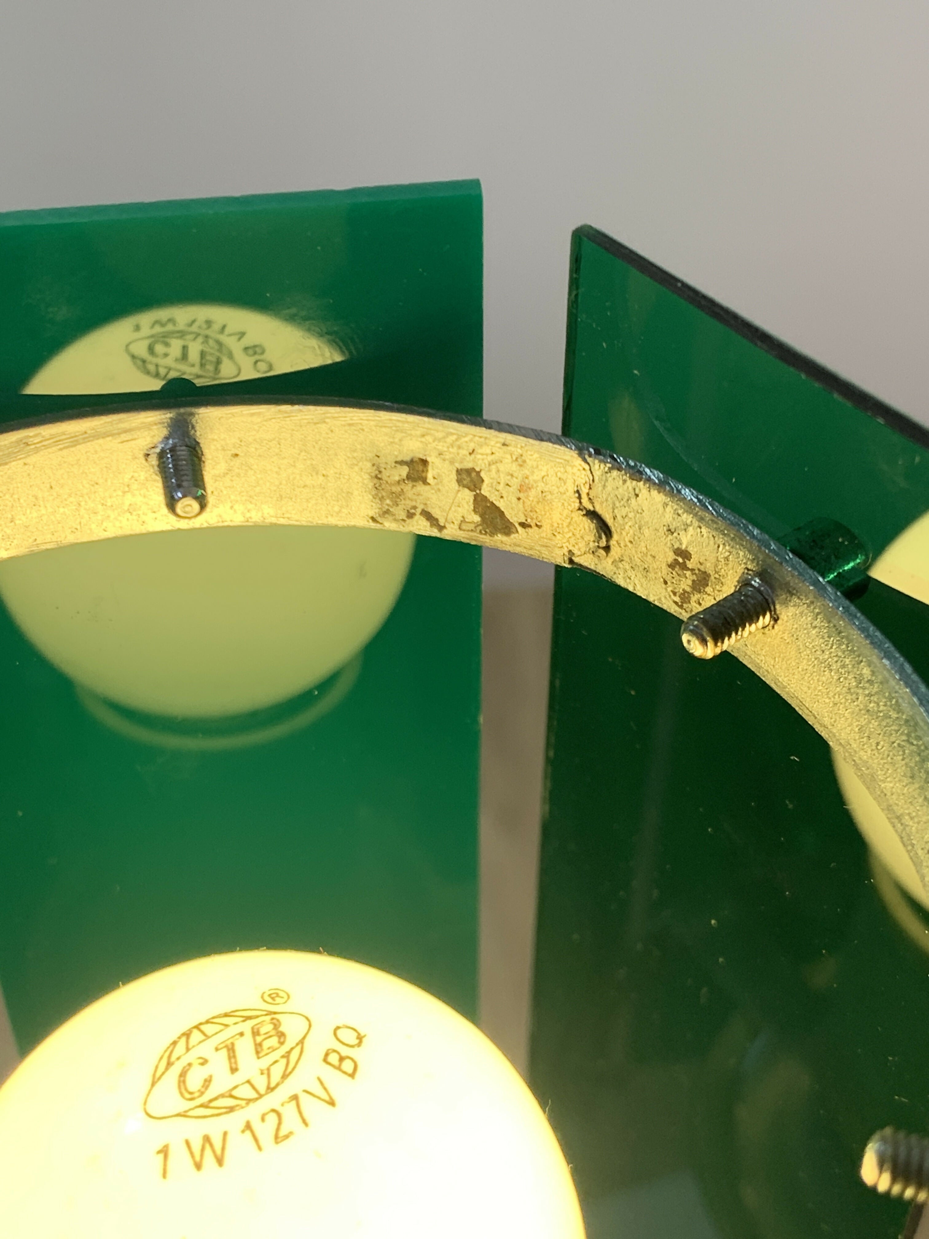 Antiga luminária anos 70/80