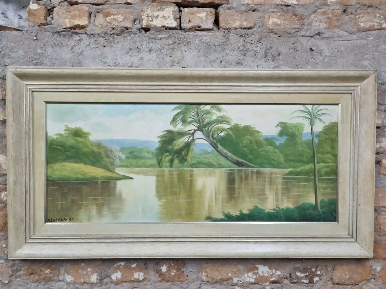 Quadro pintura à óleo - Baccan (70cm x 100cm)