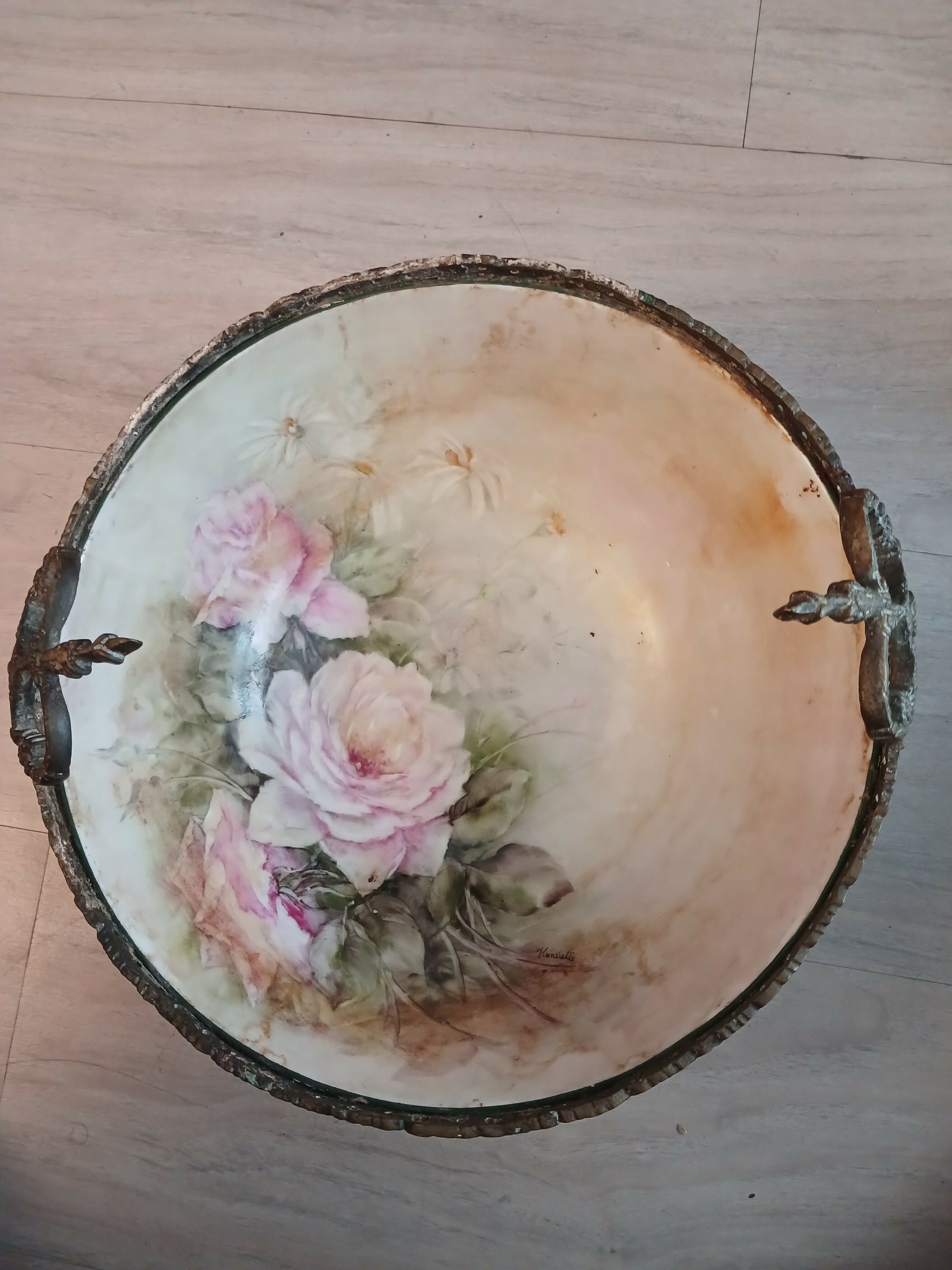 Fruteira de Porcelana Steatita Henriette