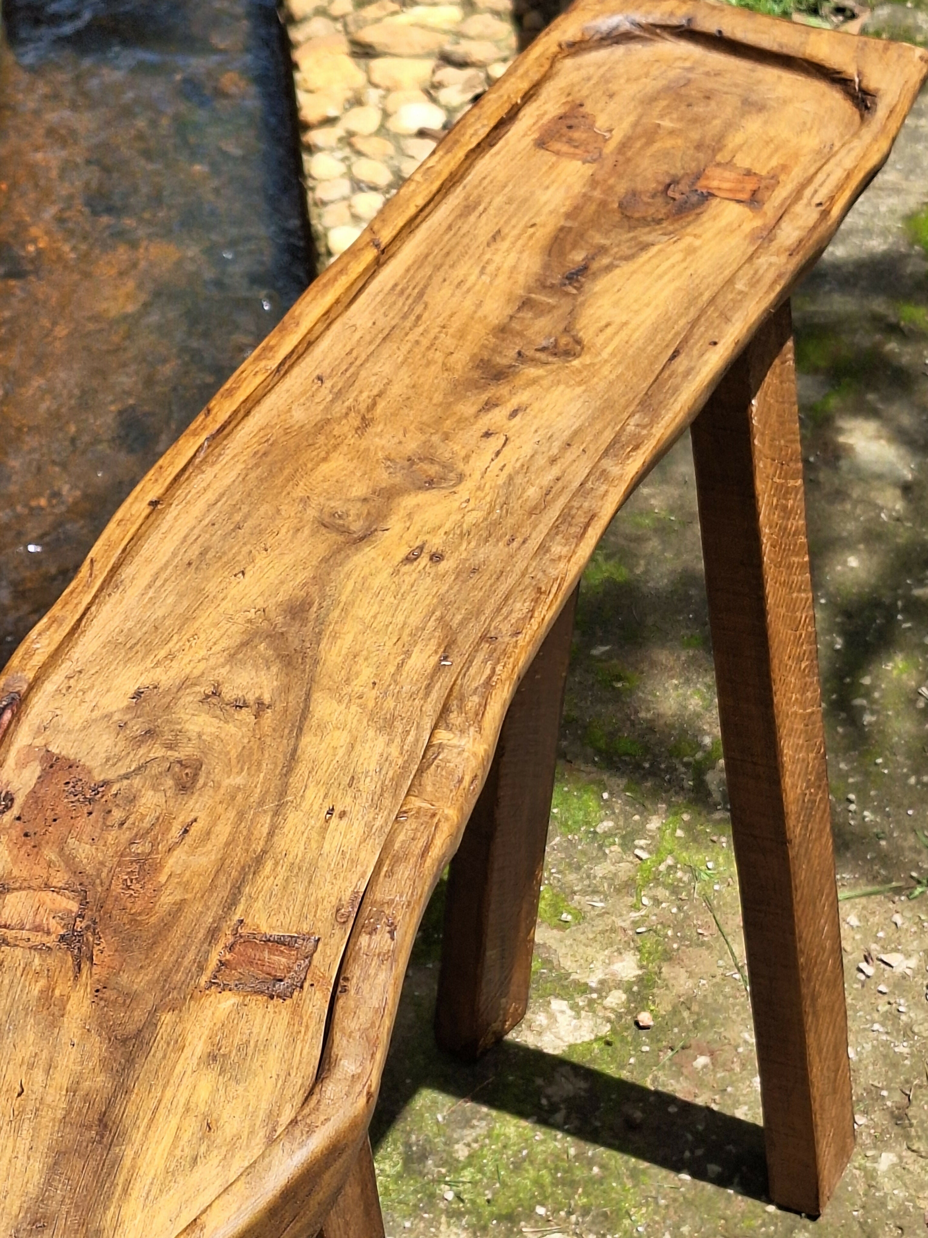 Queijeira Rústica Madeira Maciça Garimpo Mineiro