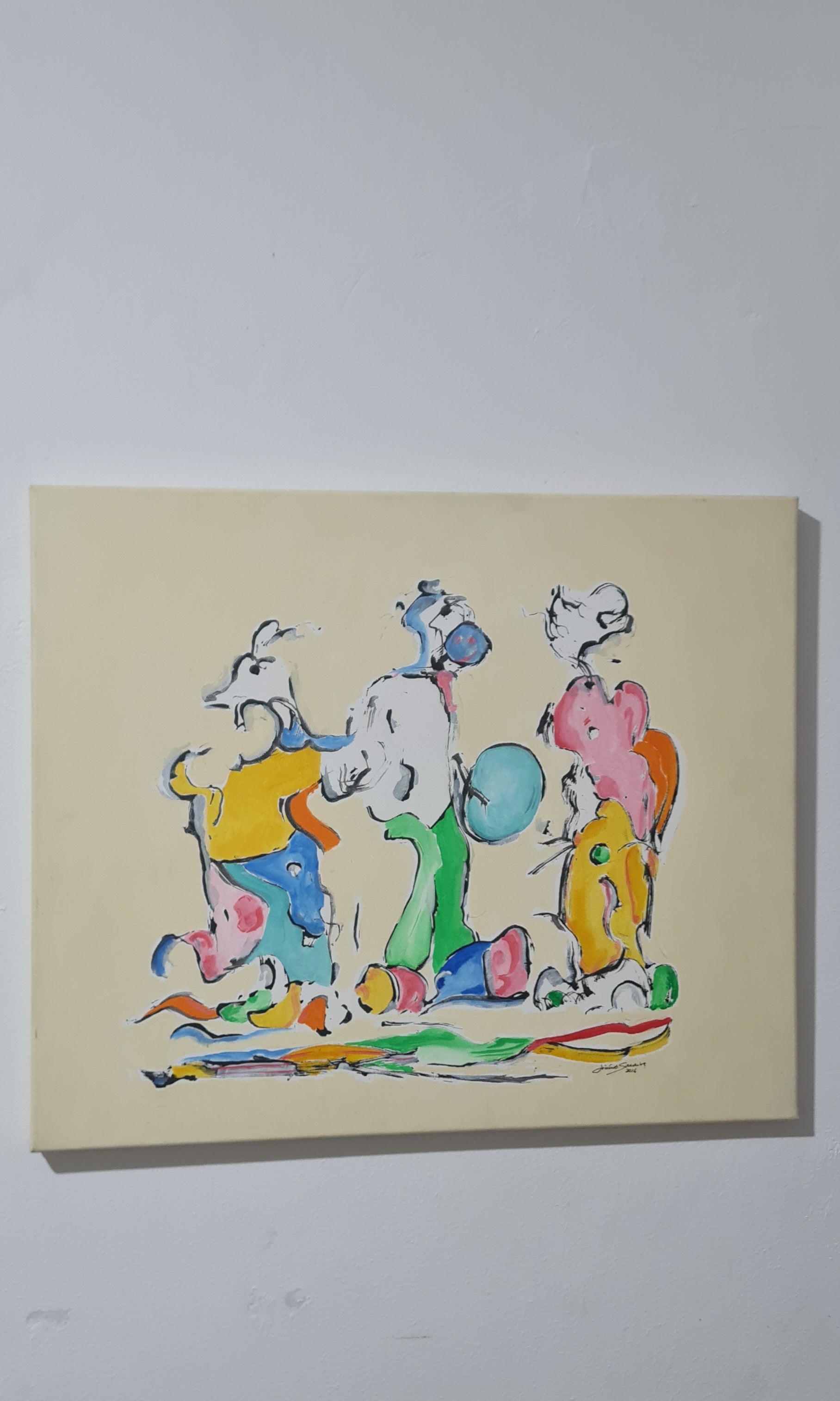 Quadro Óleo sobre tela de Saraiva (Pintor Português Contemporâneo)