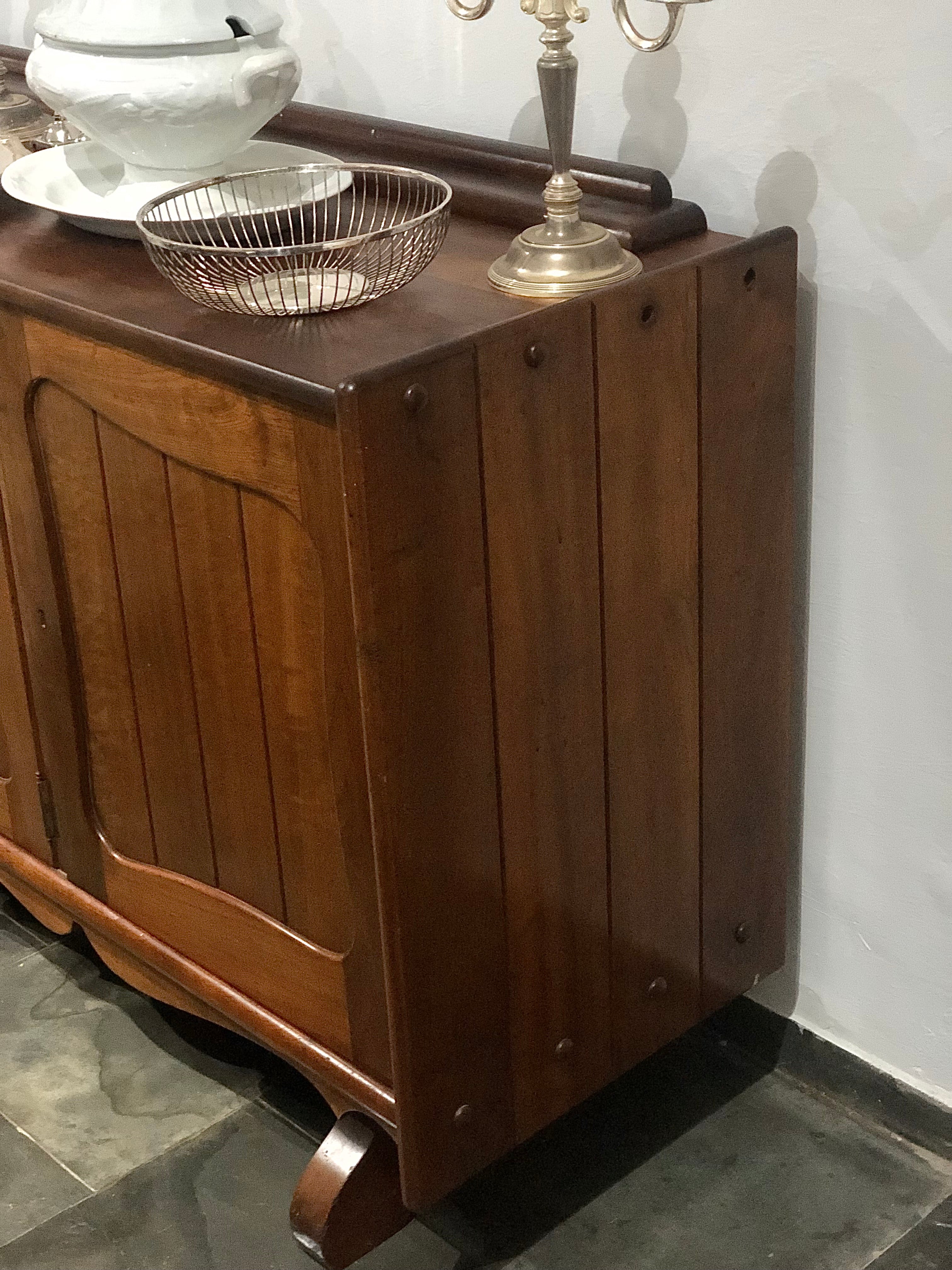 Buffet aparador Cimo original em madeira maciça década 50/60 Art Déco