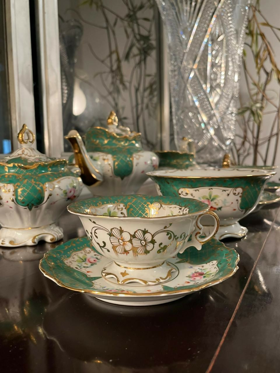 Aparelho de chá em porcelana Vista Alegre
