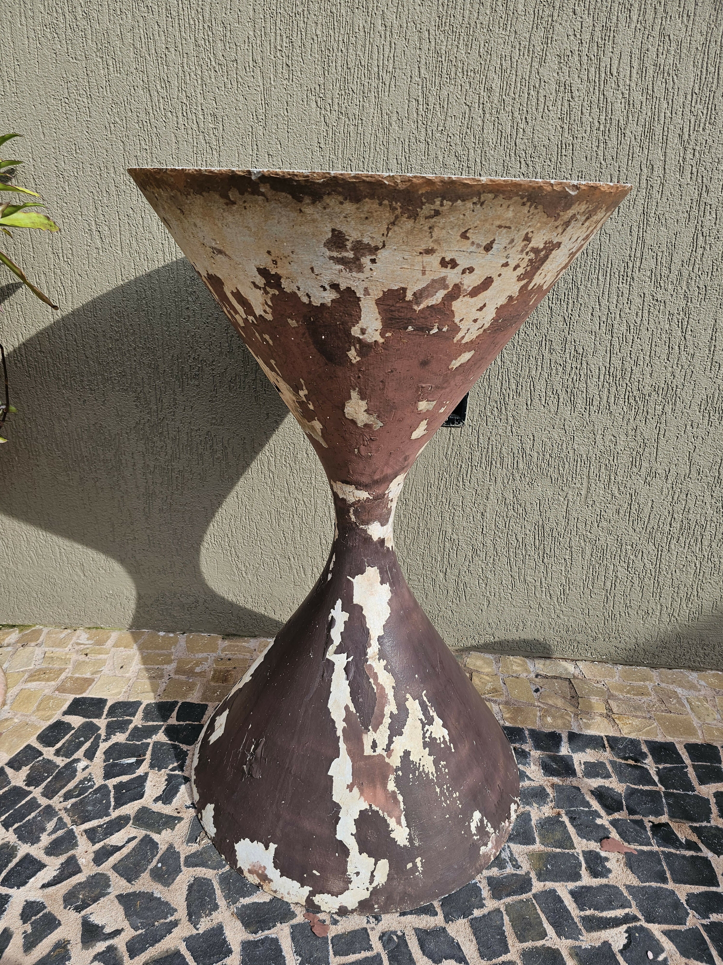 Vaso Ampulheta Willy Guhl - Amianto