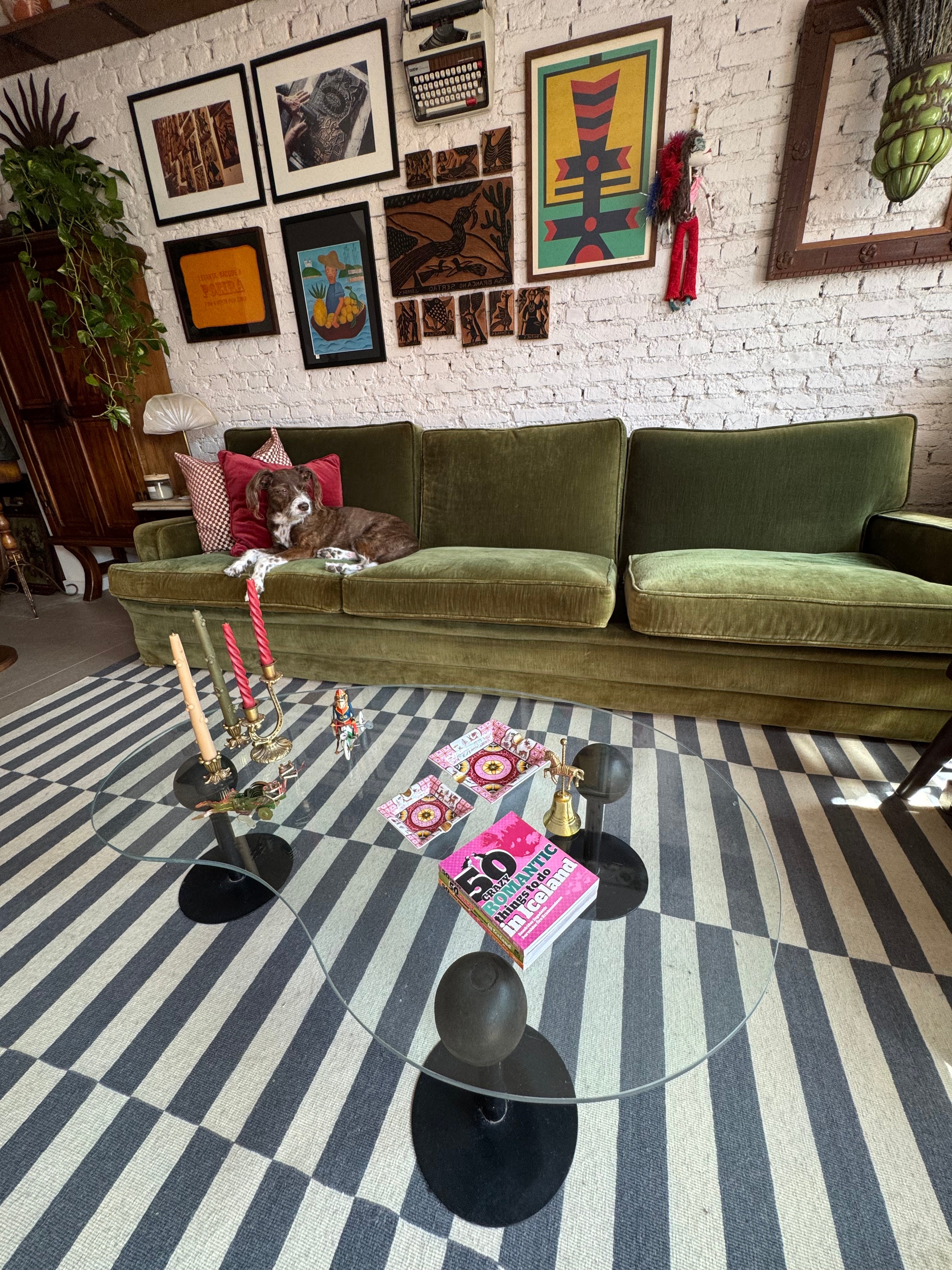 Mesa de centro em vidro Pepper Young - Philippe Starck para Disform
