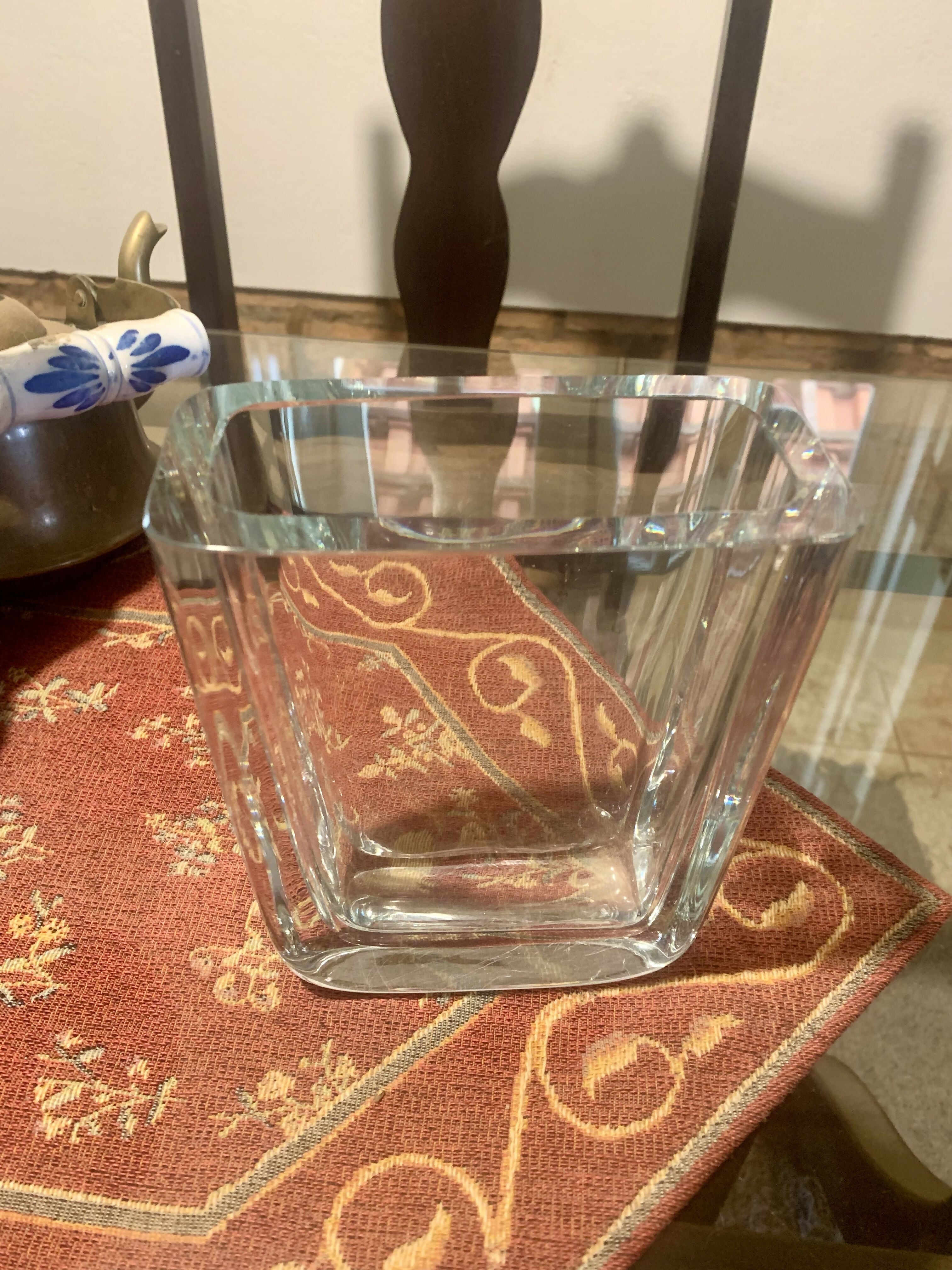 Vaso. em cristal sueco Strömbergshyttan