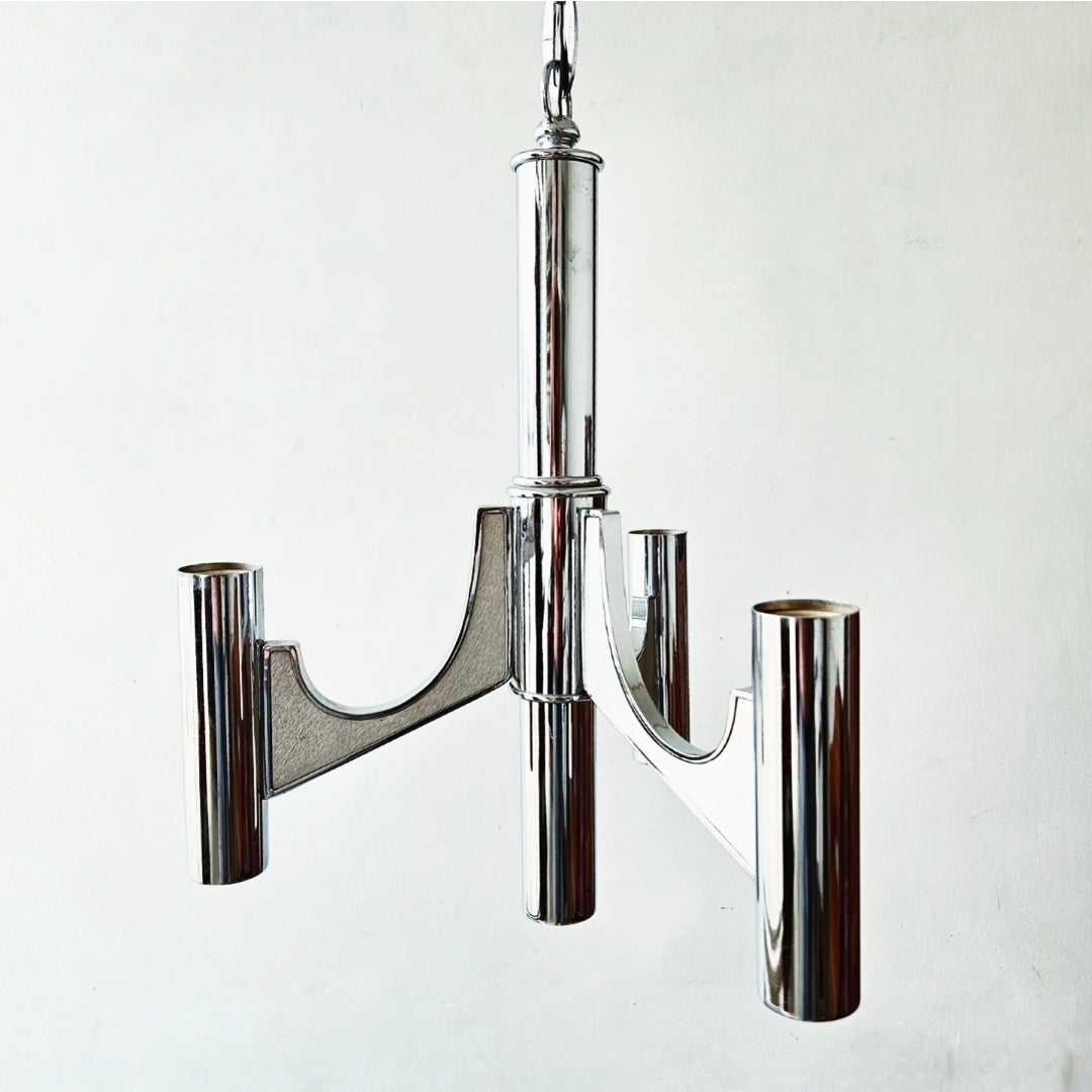 LUSTRE DE 3 BRAÇOS ANOS 70 CARLO MONTALTO