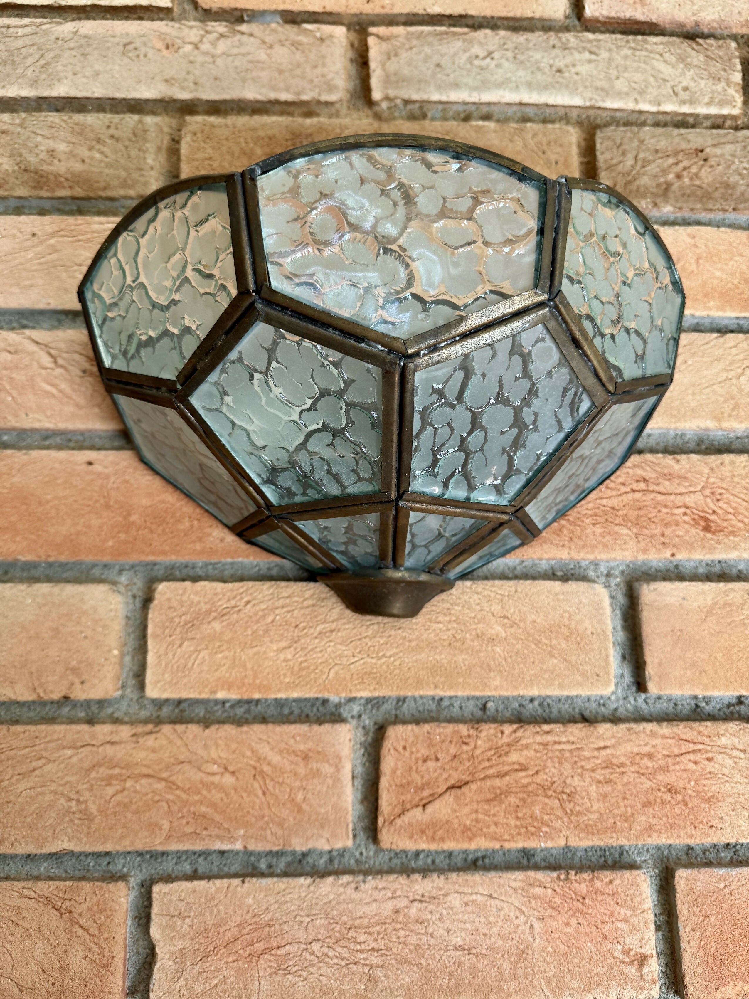 Luminária parede Arandela estilo Tiffany