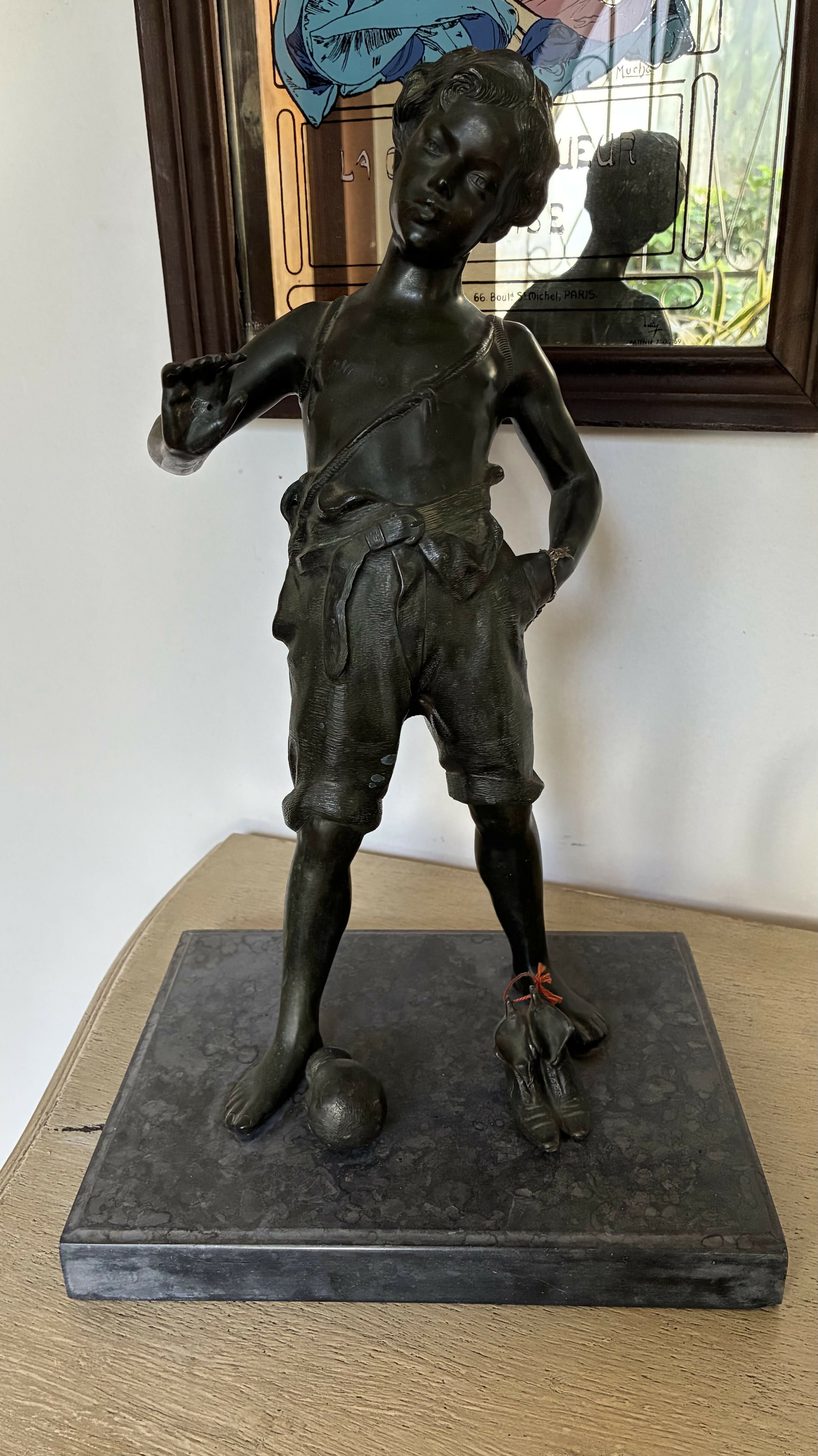 Escultura Antiga em Bronze