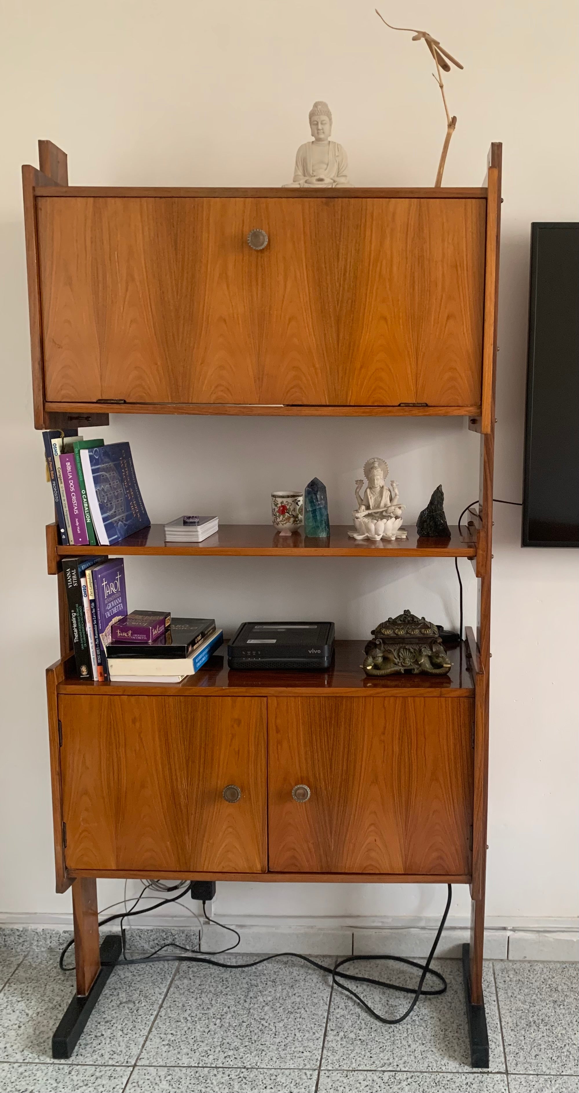Estante modernista anos 60/70 - Modular em Caviúna 
