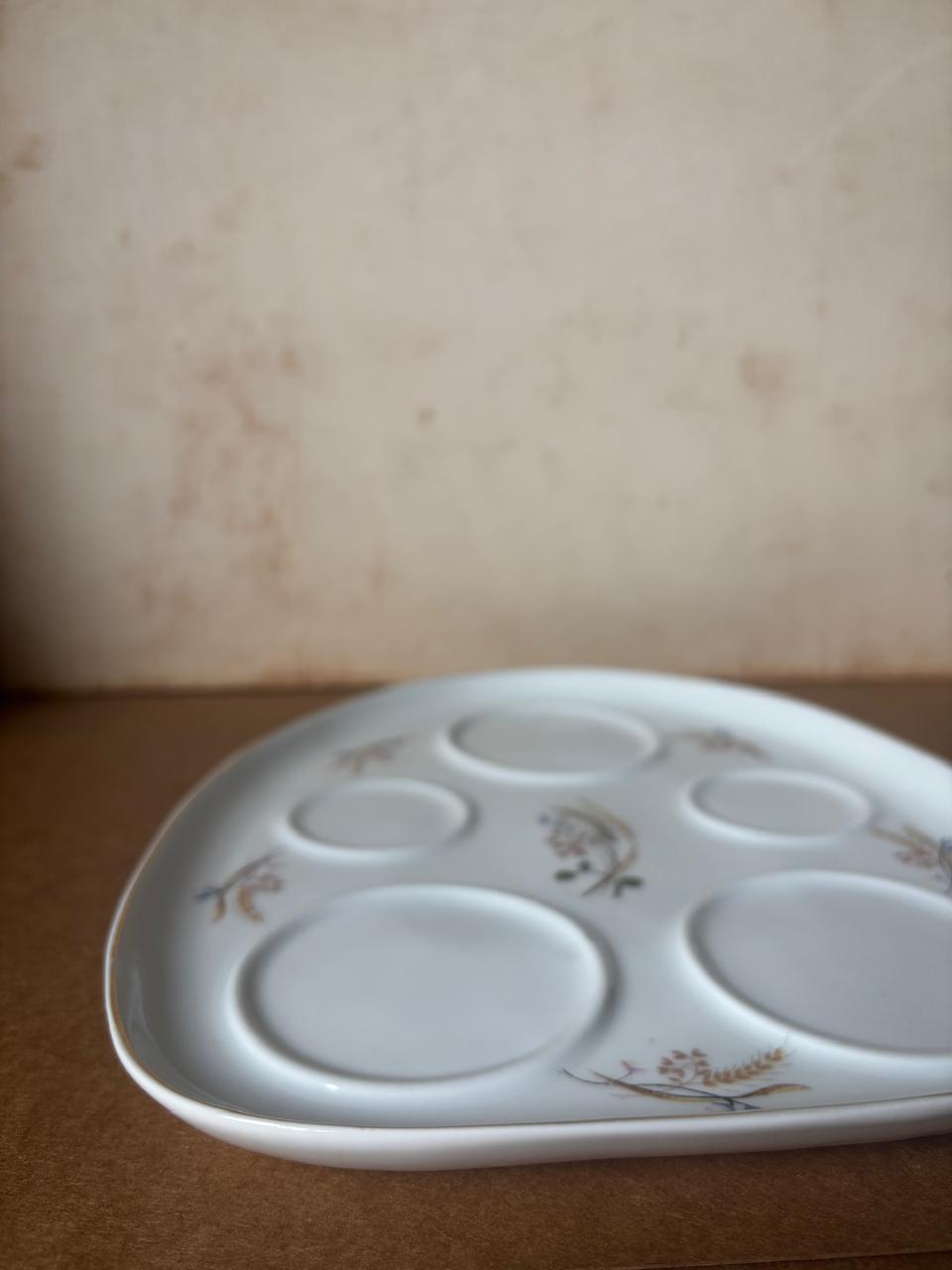 Bandeja de serviço em porcelana Steatita (DMCPS_572)
