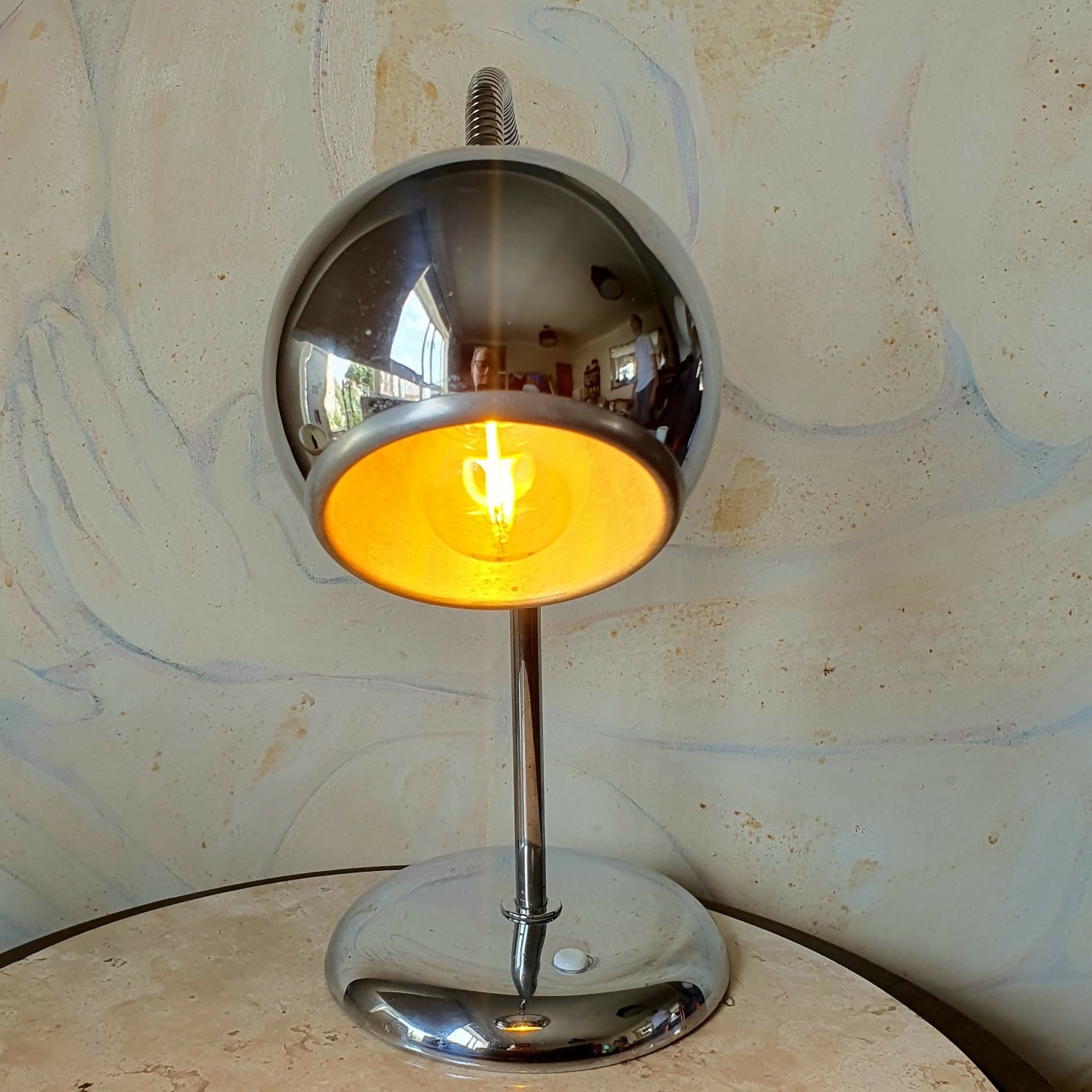 Luminária de mesa Retrô Bolinha