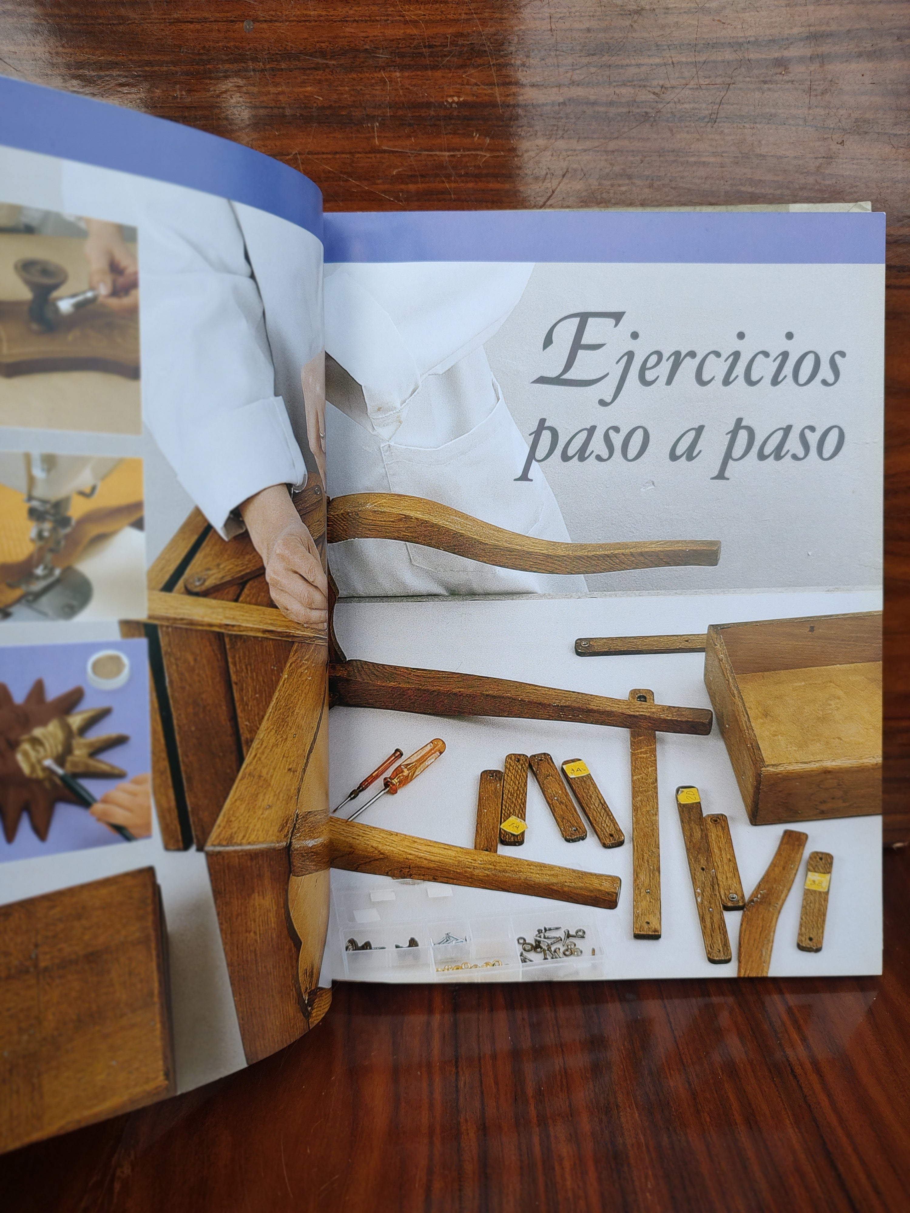 Livro "Decore su Hogar — Proyectos fáciles paso a paso" Editora Parramón - ed. 2006