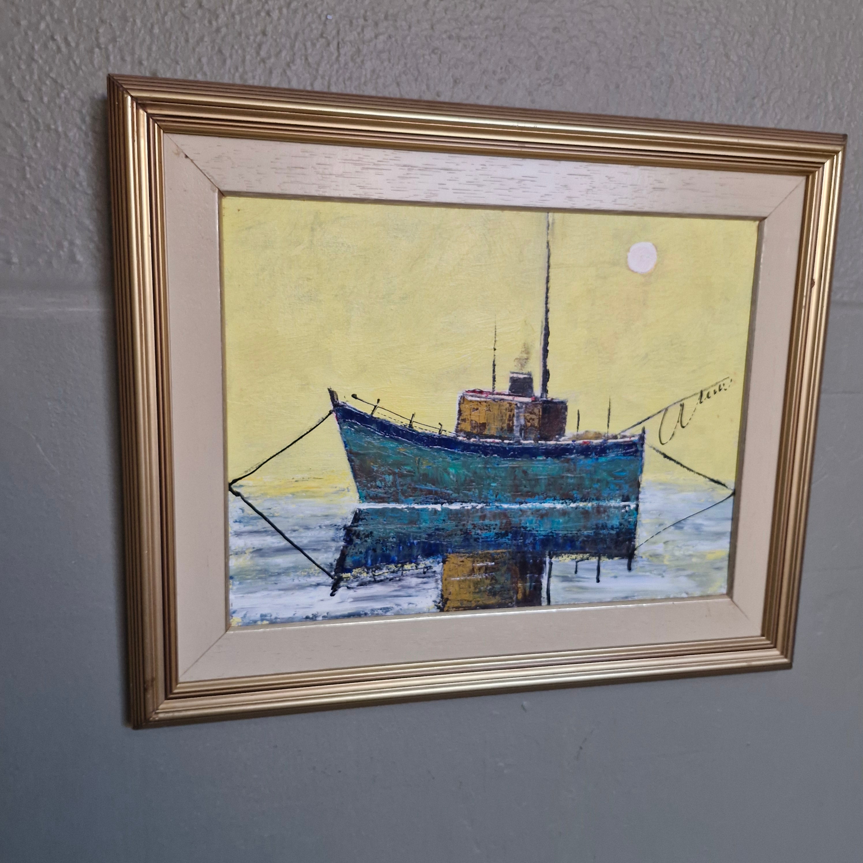 Quadro Ost Barco Pesqueiro