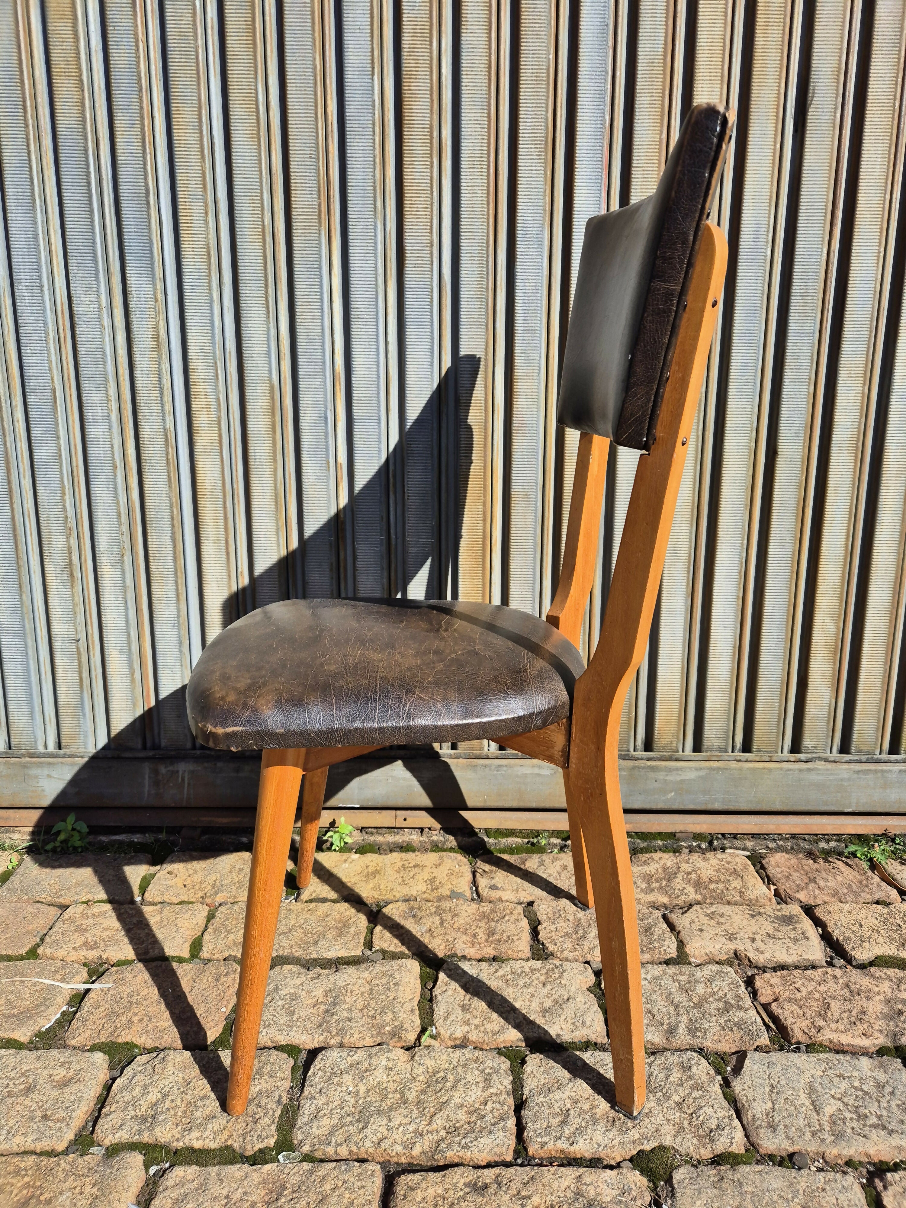 Set de cadeiras vintage anos 60