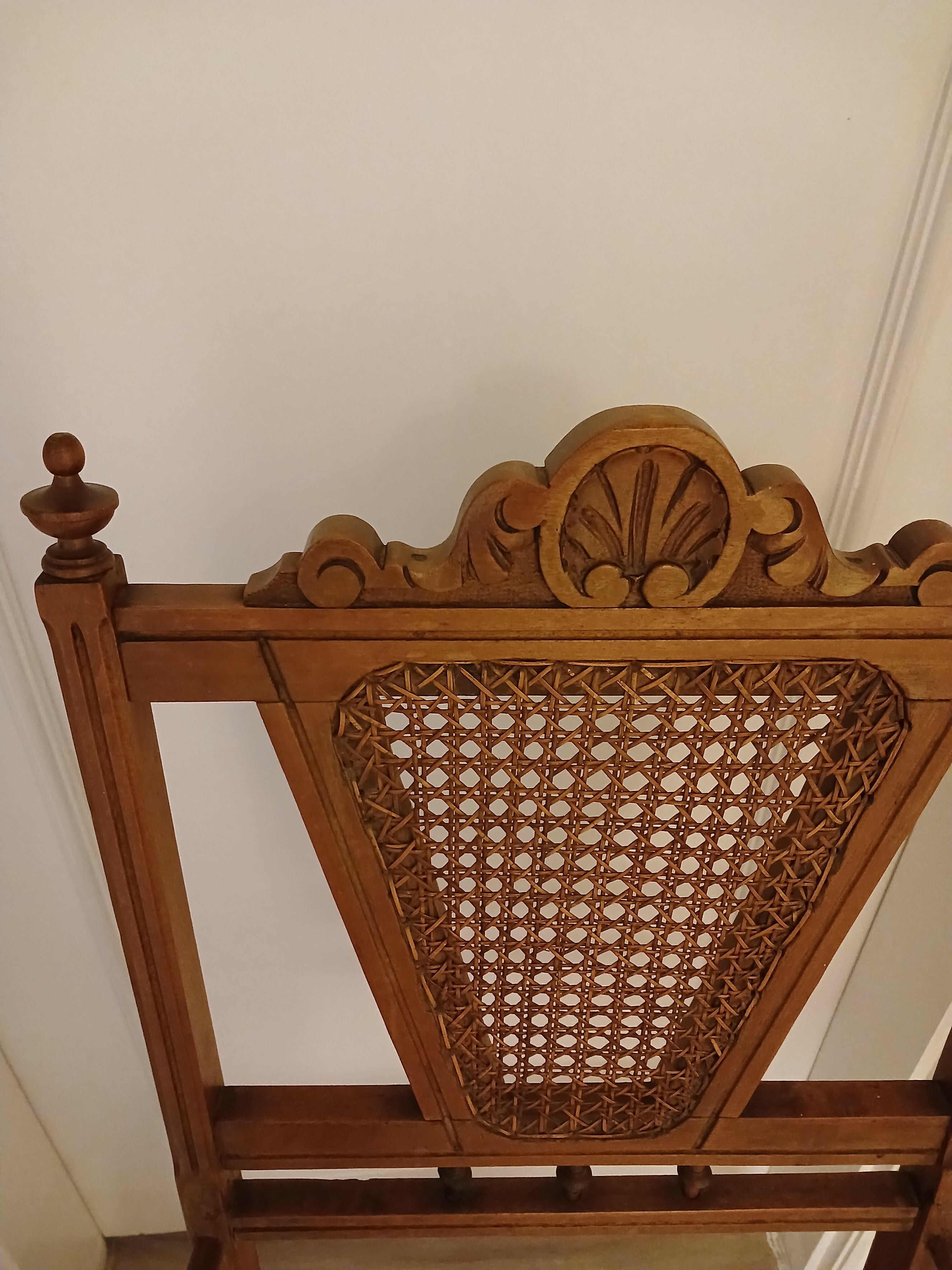 Par de poltronas de palhinha