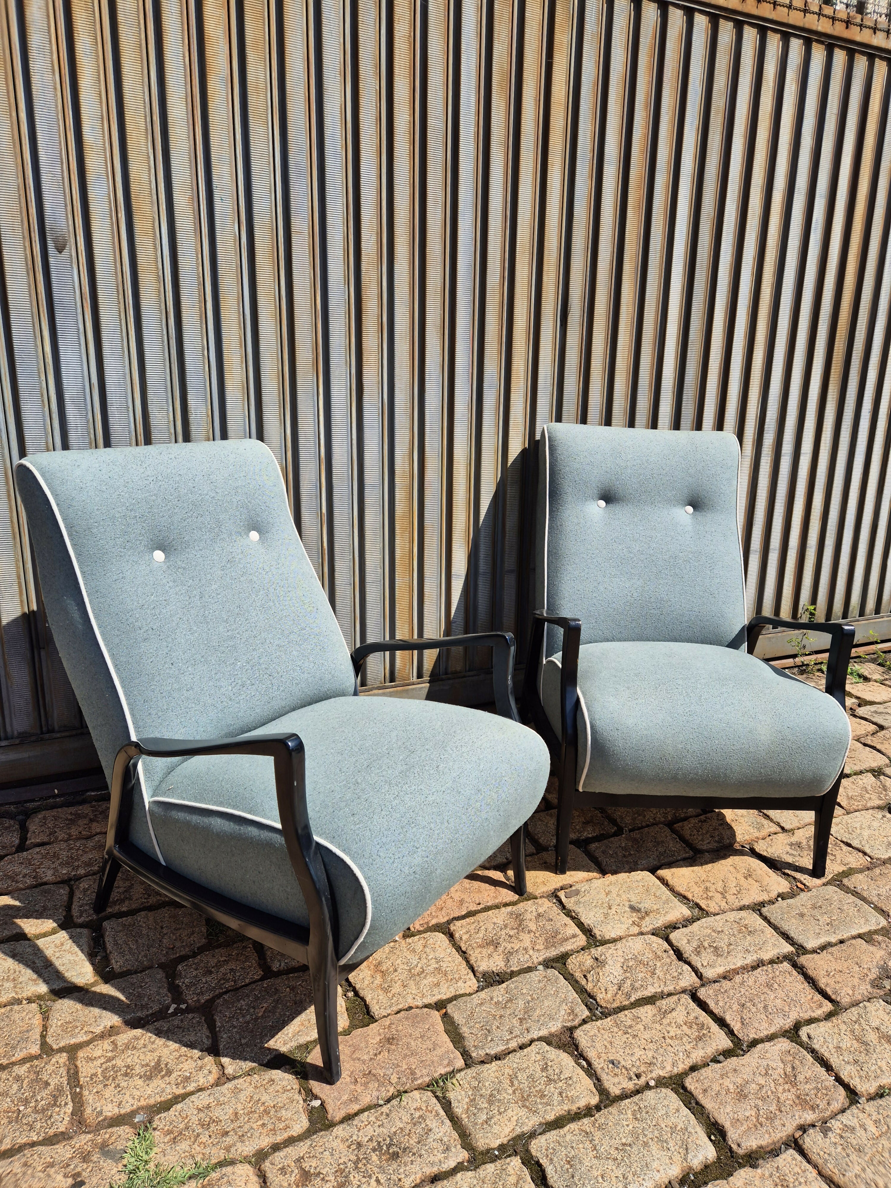 Par poltronas Gelli vintage