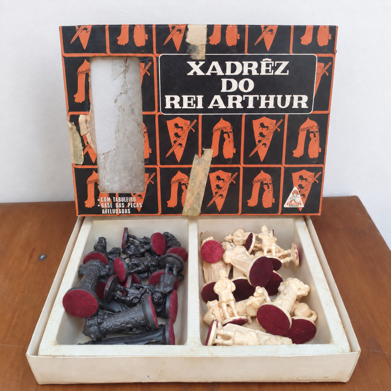Xadrez do Rei Arthur Gulliver – 1977