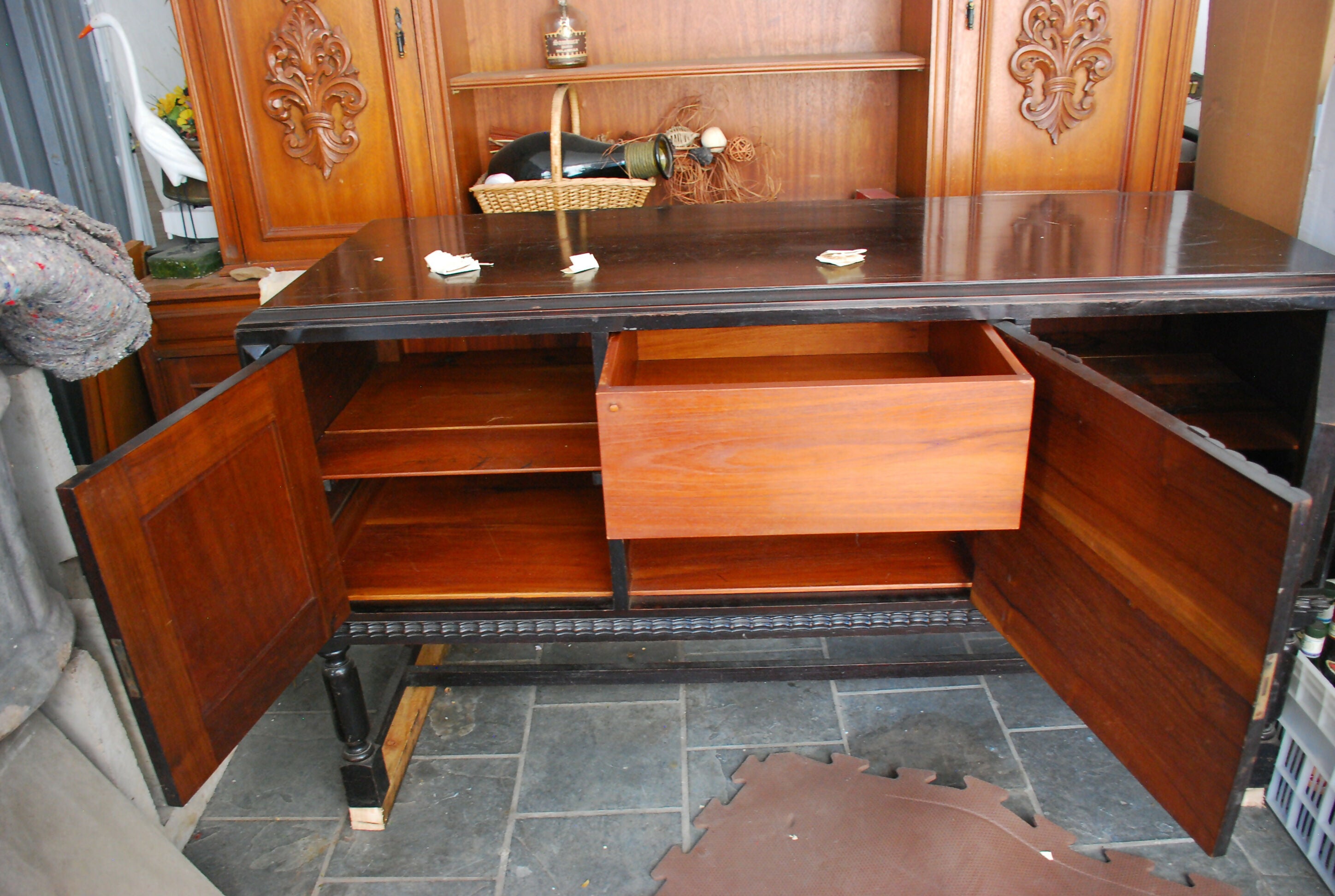 buffet jacaranda manuelino anos 60