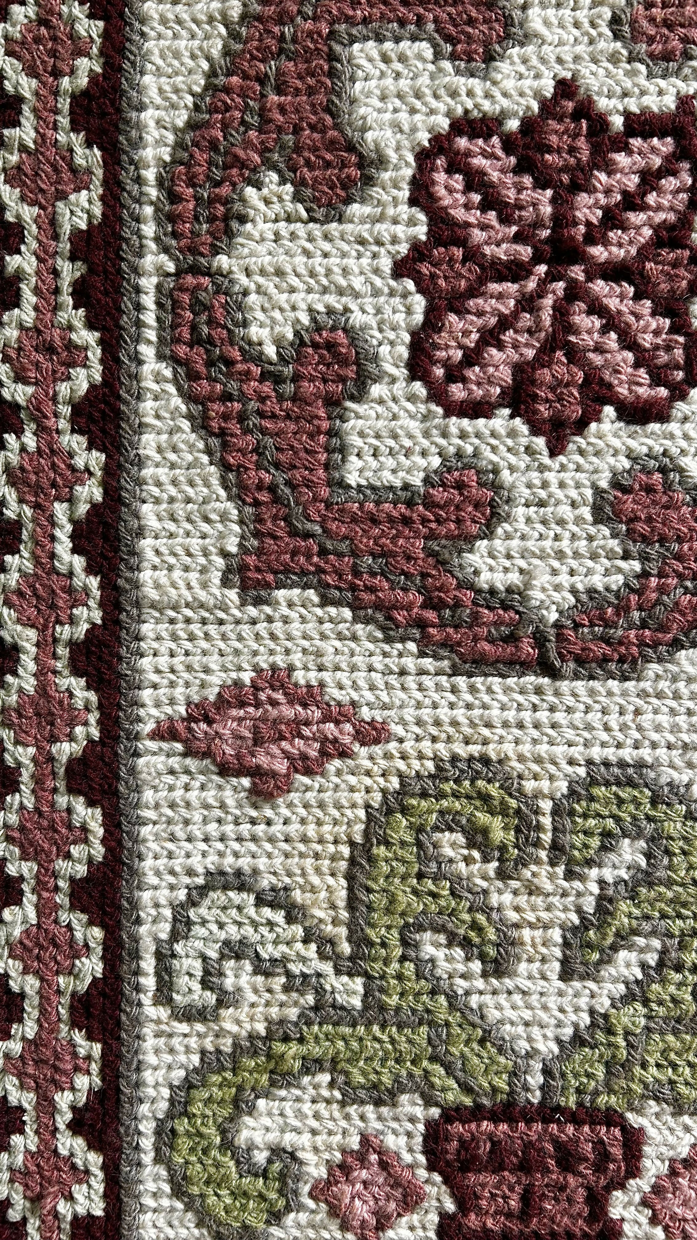 Tapeçaria com desenho ornamentado