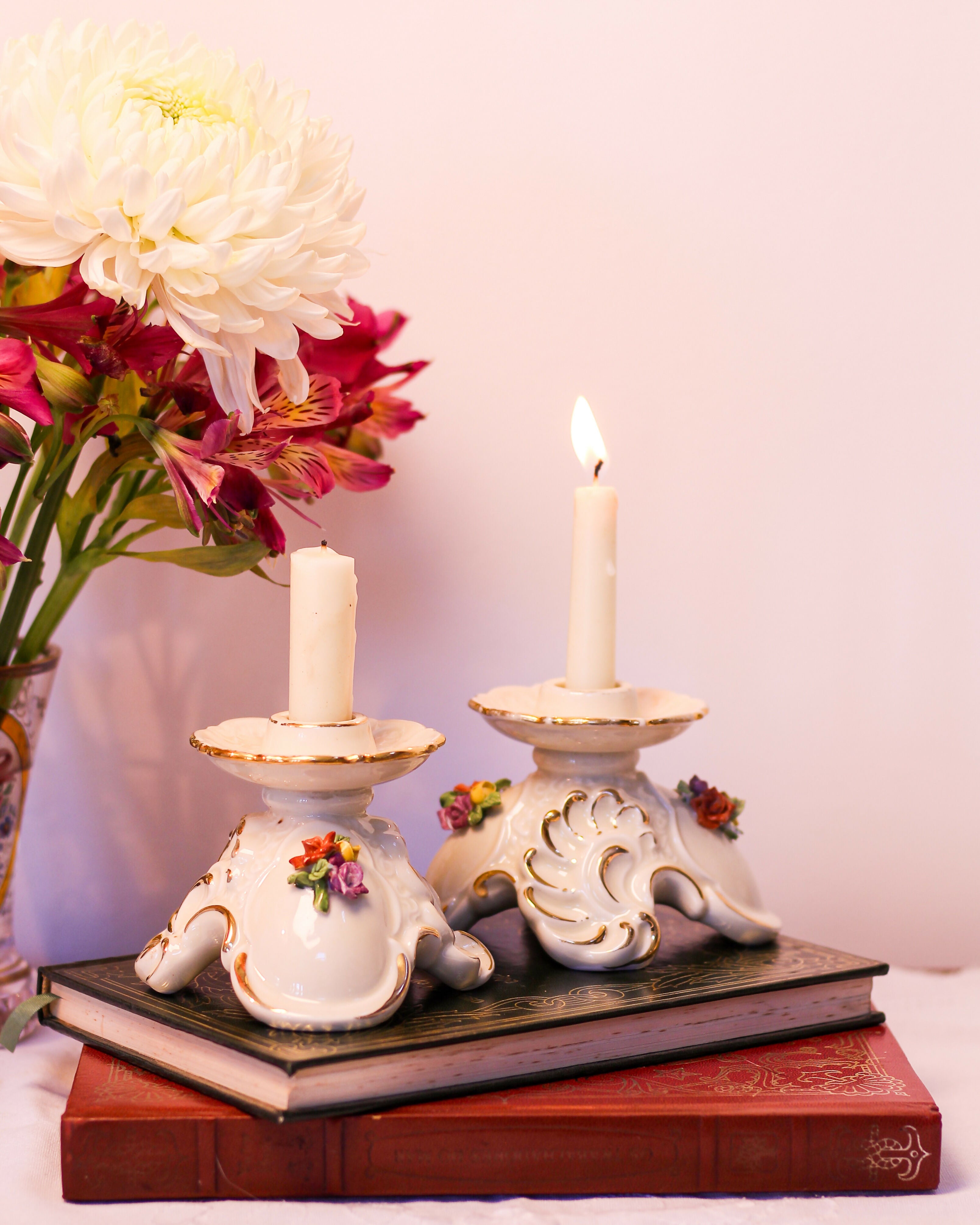 Castiçais Capodimonte (valor unitário)