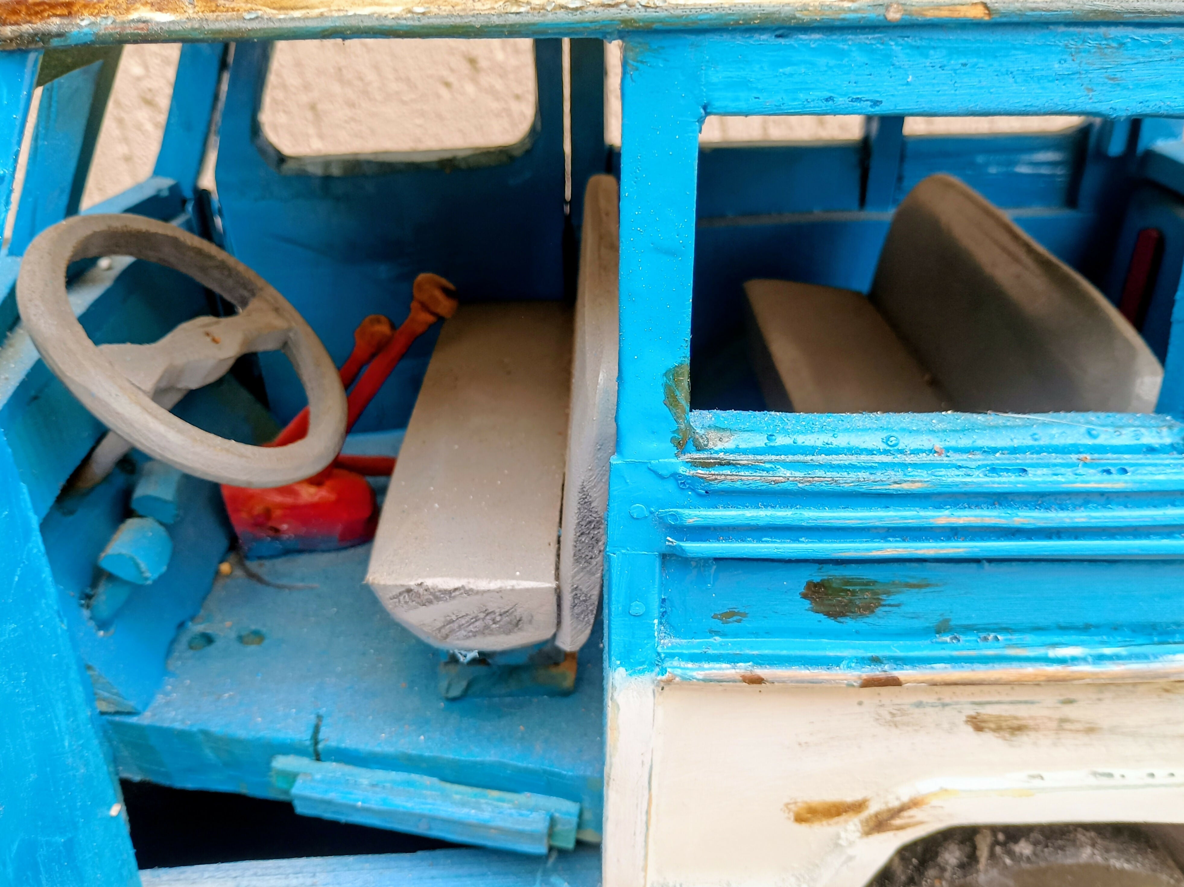 Grande Réplica Rural Willys artesanal