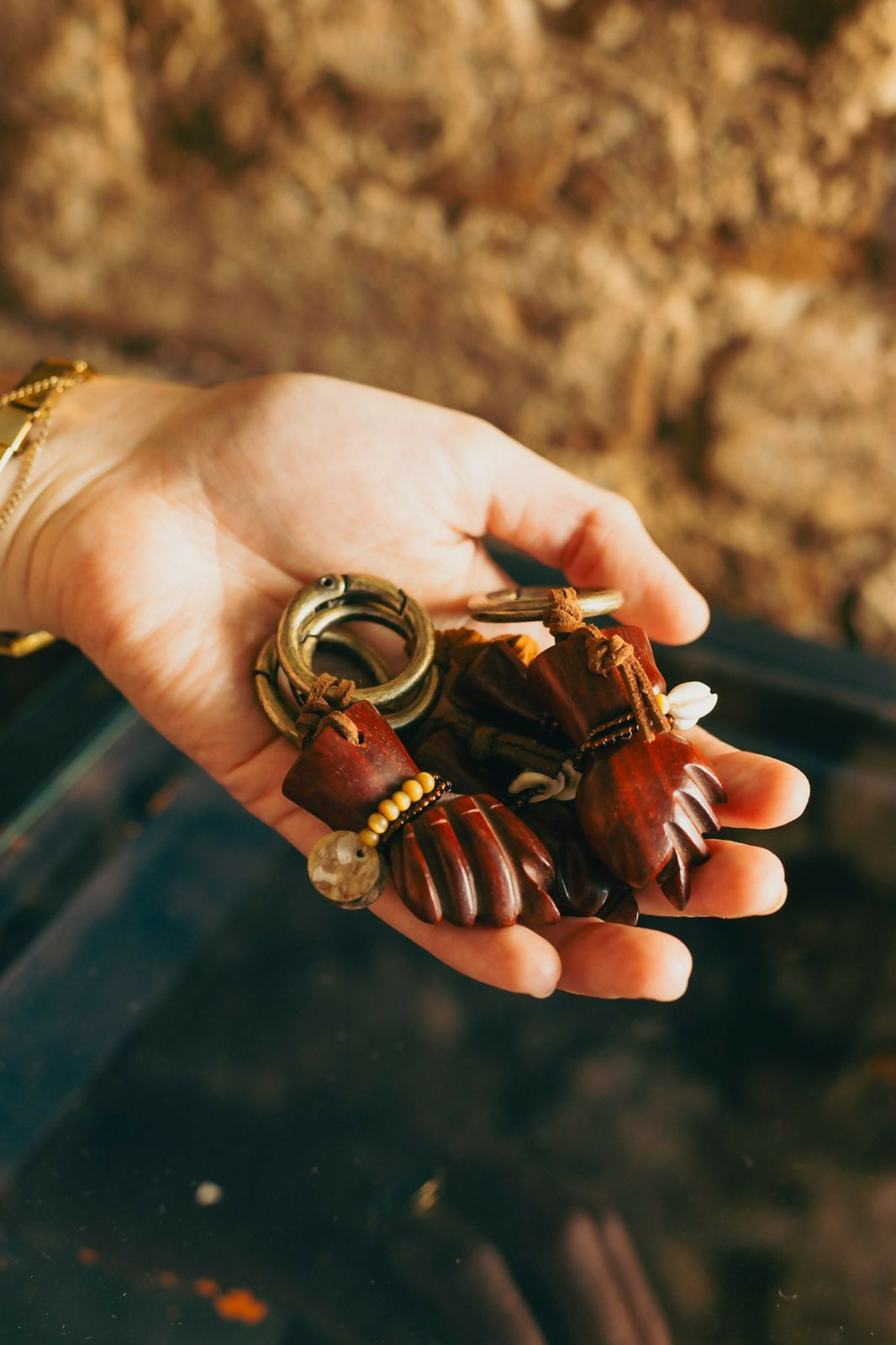 CHAVEIRO FIGA DE MADEIRA