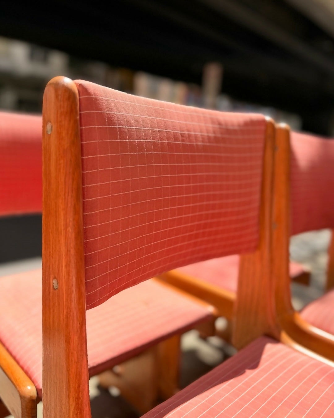 Conjunto 6 cadeiras 60/70s