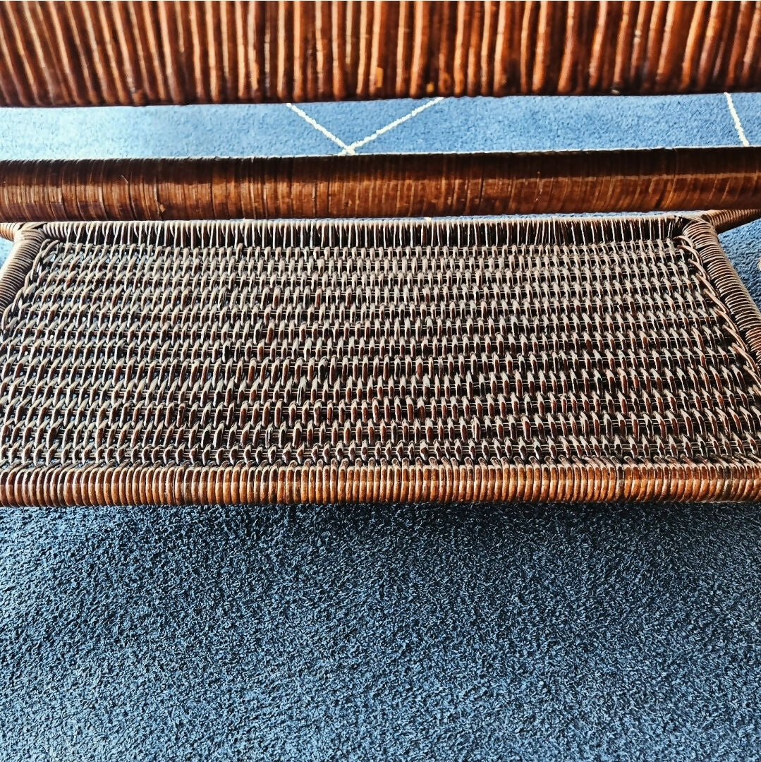 MESA DE CENTRO EM JUNCO (ANOS 60)