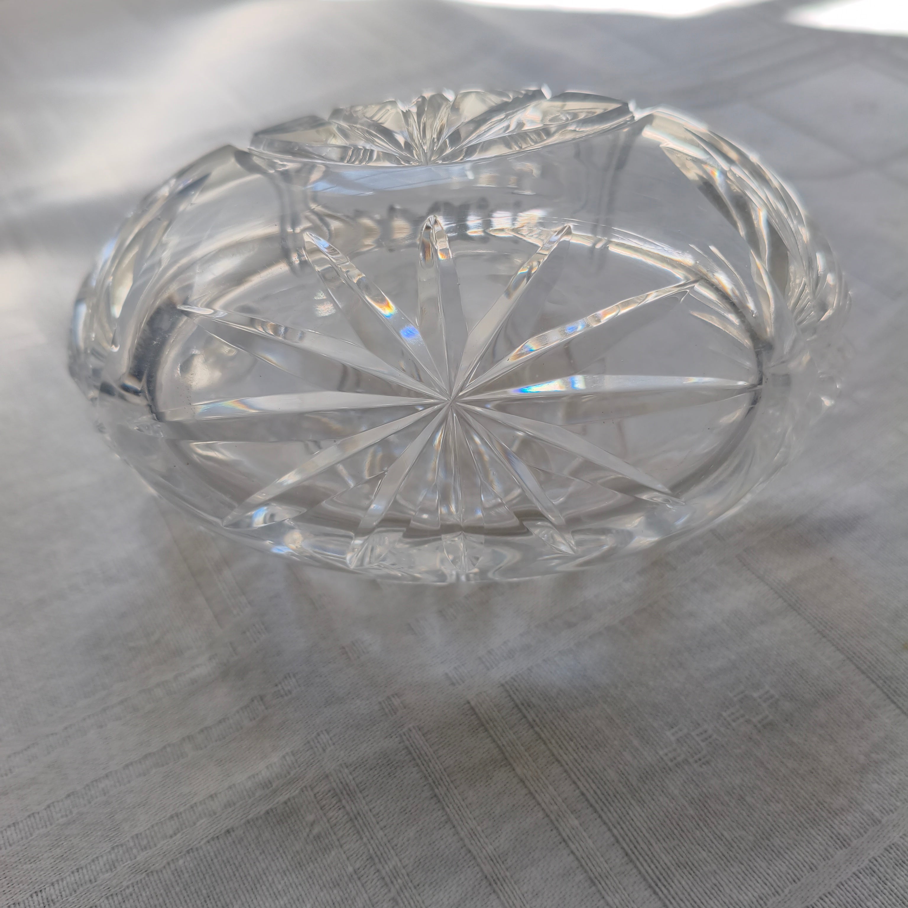 Azeiteiro / mini licoreira em cristal