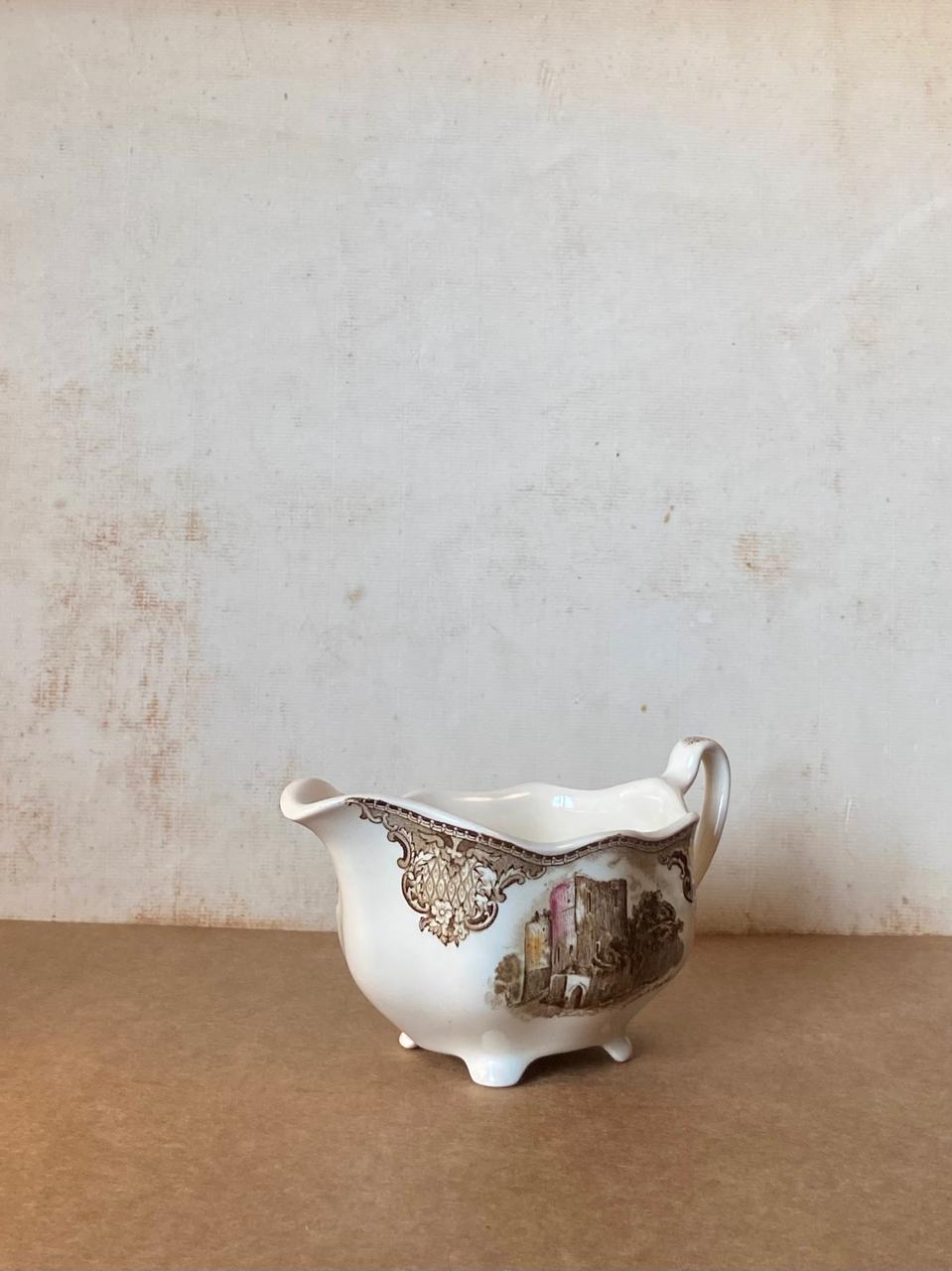 Cremeira em faiança inglesa transferware (DMCPS_236)