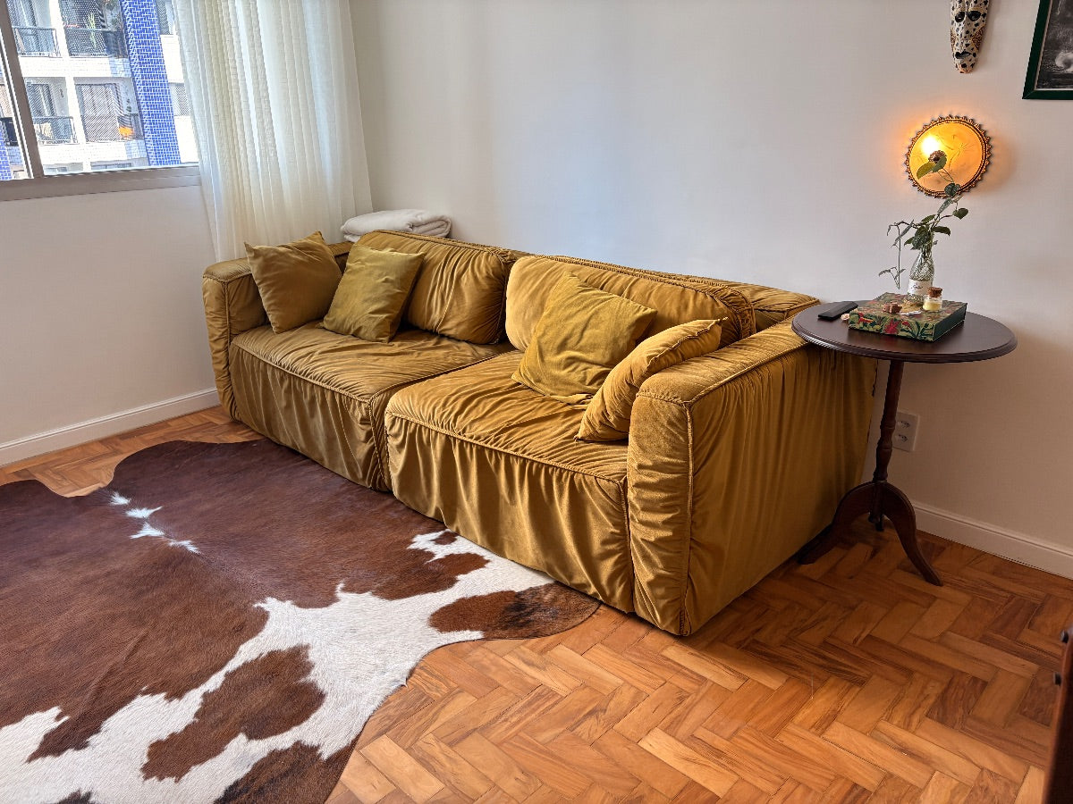 Sofá Modular Mostarda 2,5m x 1m
