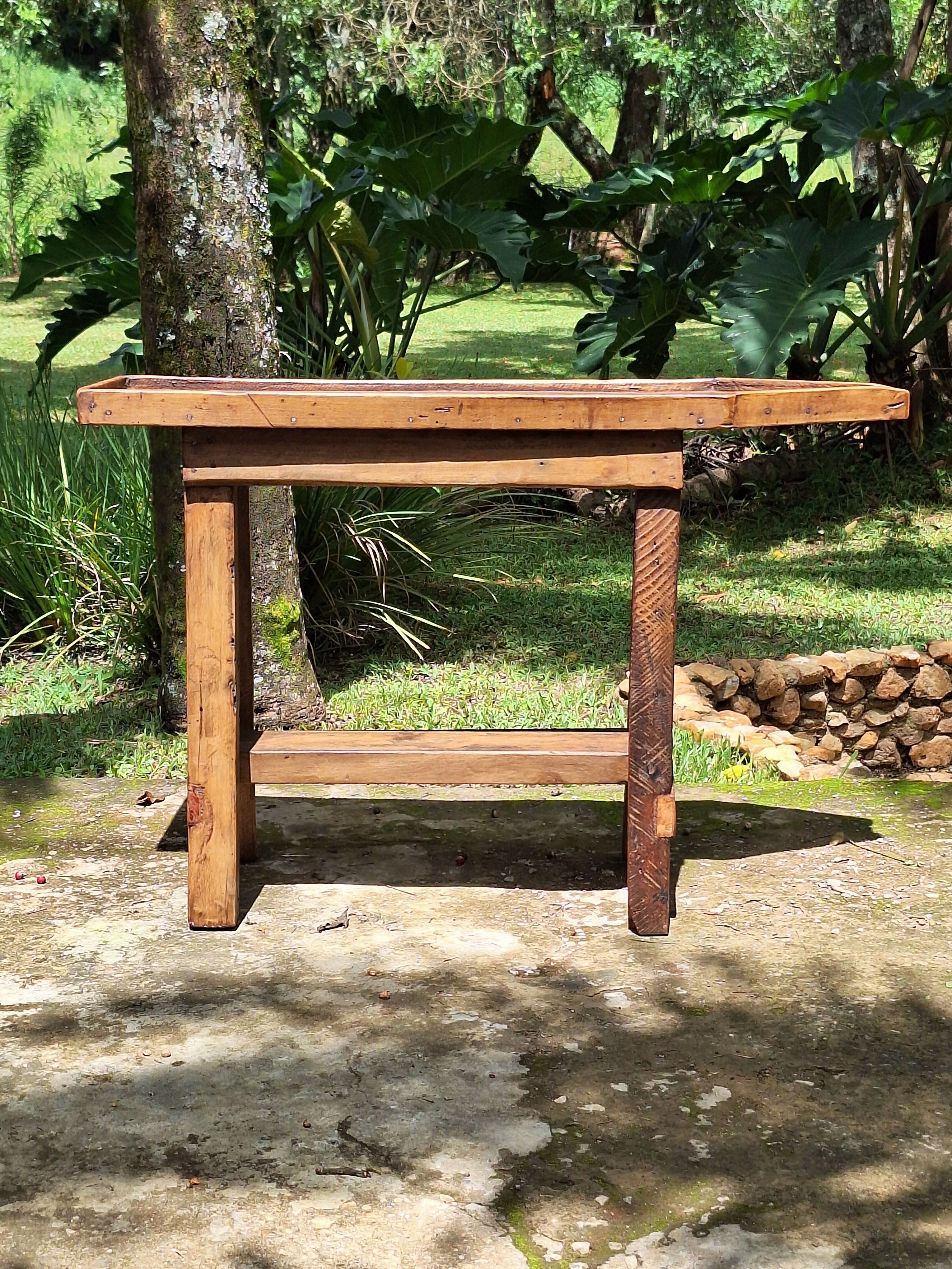 Queijeira Rústica Madeira Maciça Garimpo Mineiro