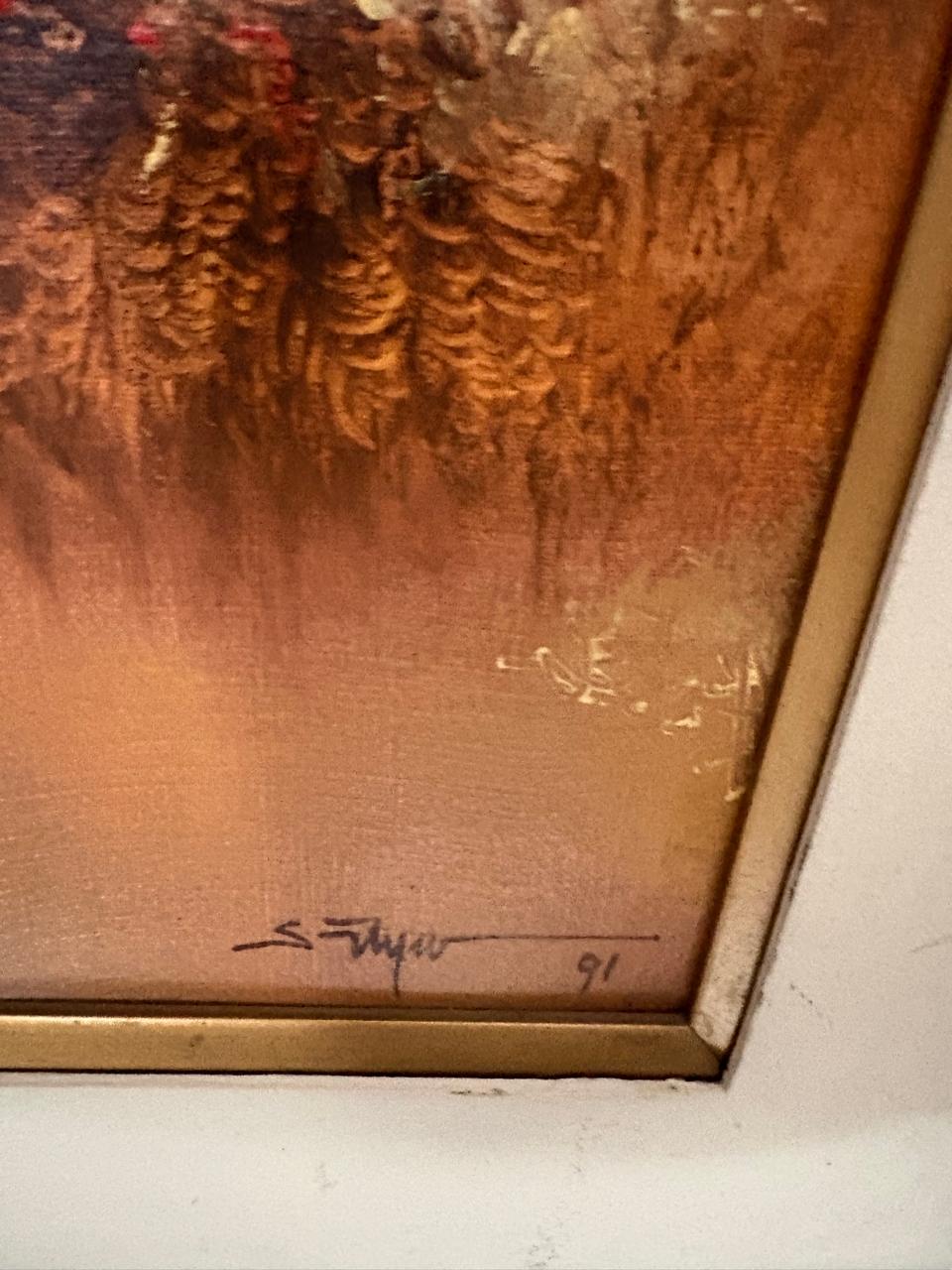 Quadro “OS IMORTAIS” de SATYRO MARQUES– 1991