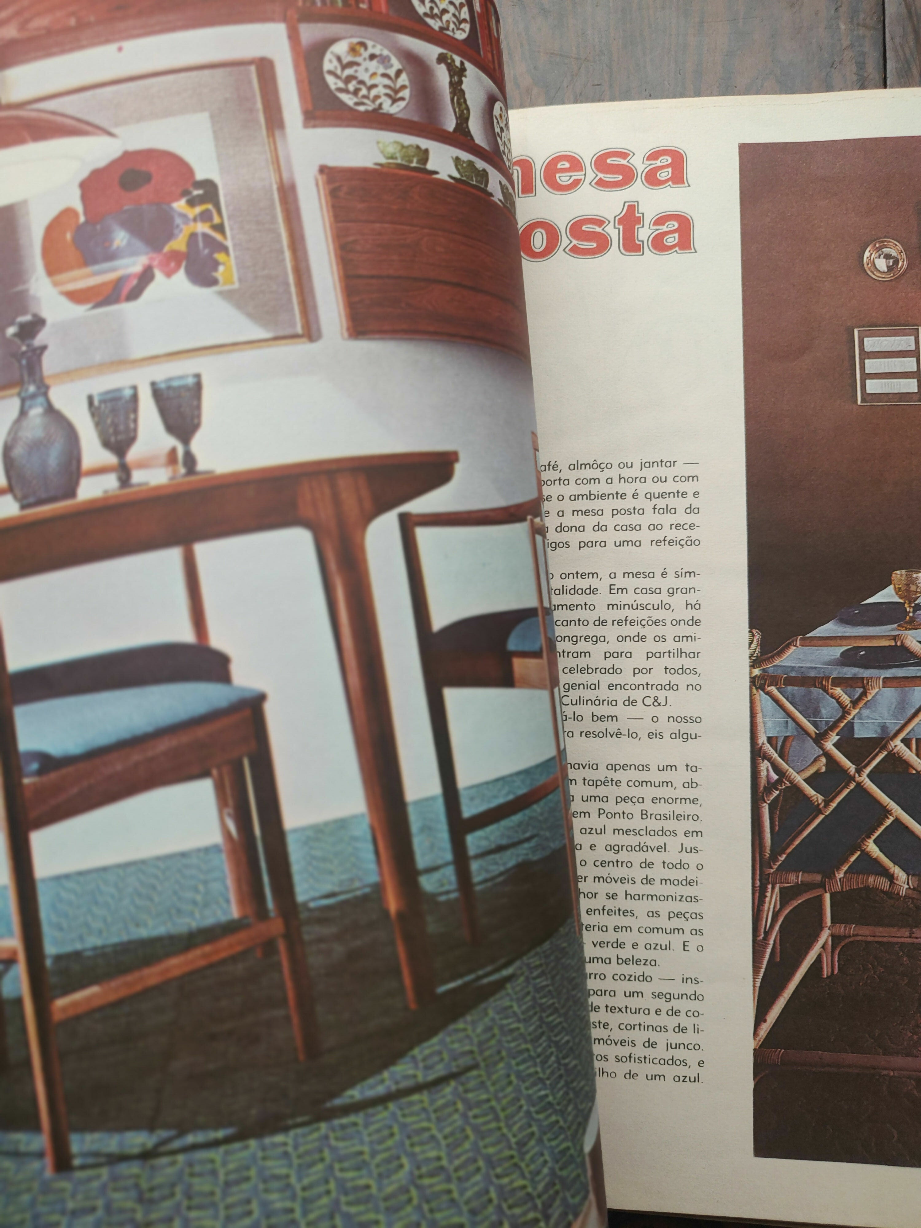 Antiga &quot;Revista Casa &amp; Jardim&quot; - 1968 (Capa Escritórios em Casa)